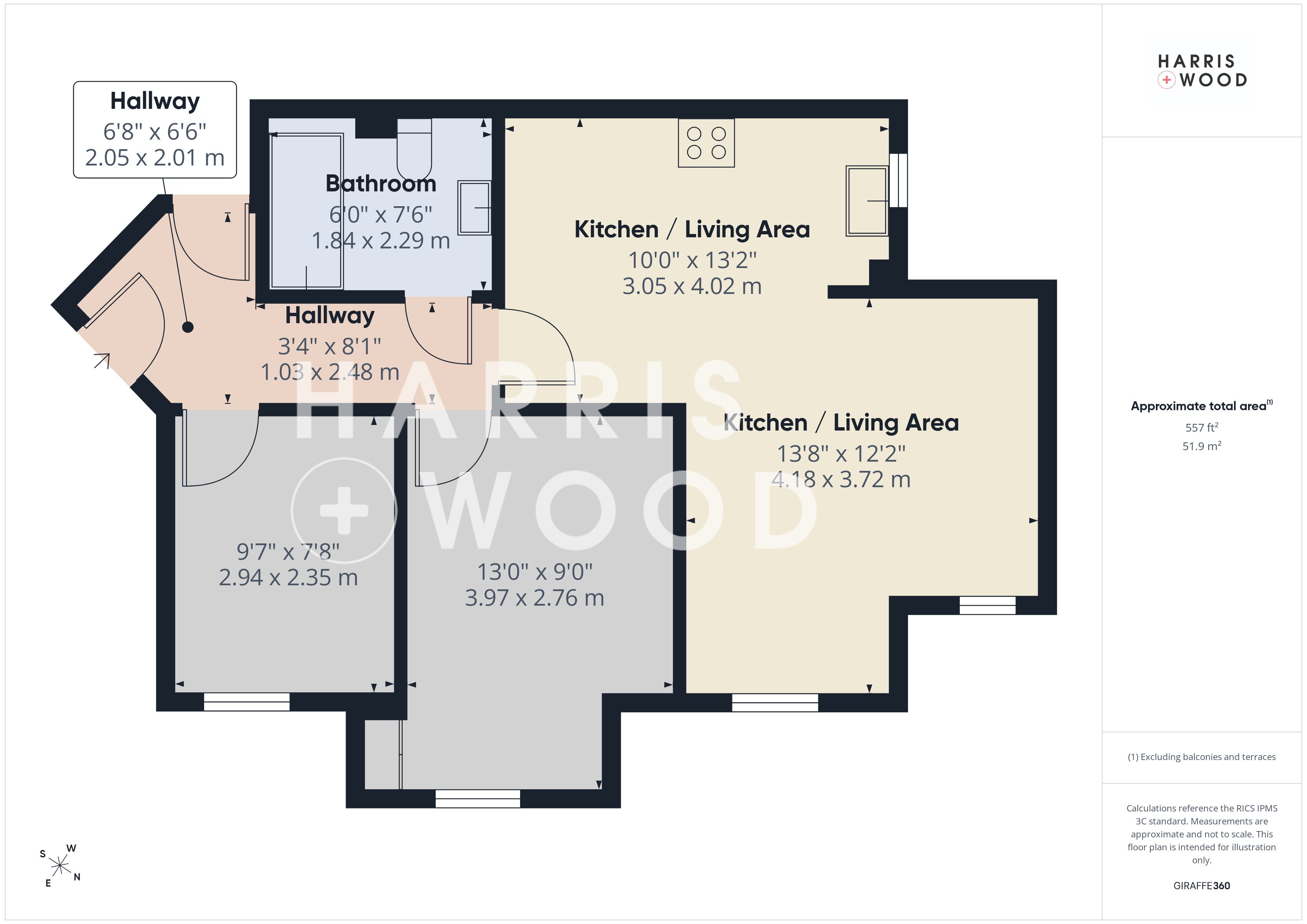 4 Bartholomew Court,, Mile End Road, Essex floorplan