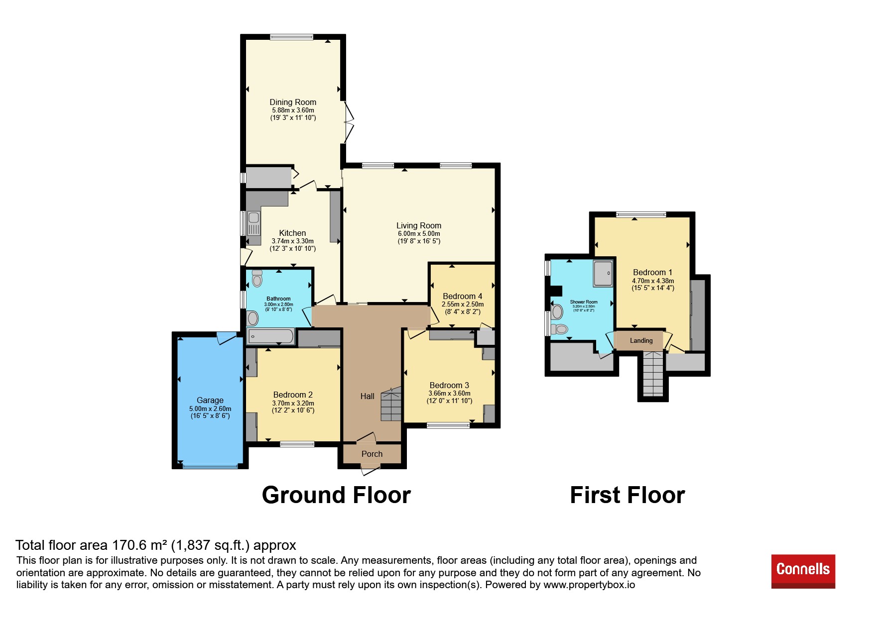 279, Longford Road, Cannock floorplan