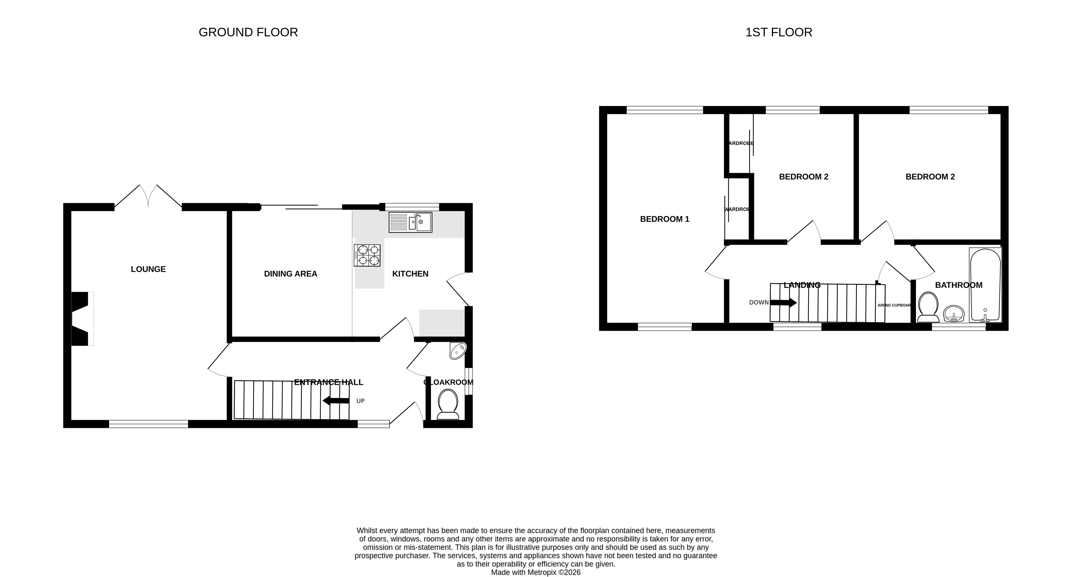 3, Gainsborough Close, Colchester floorplan