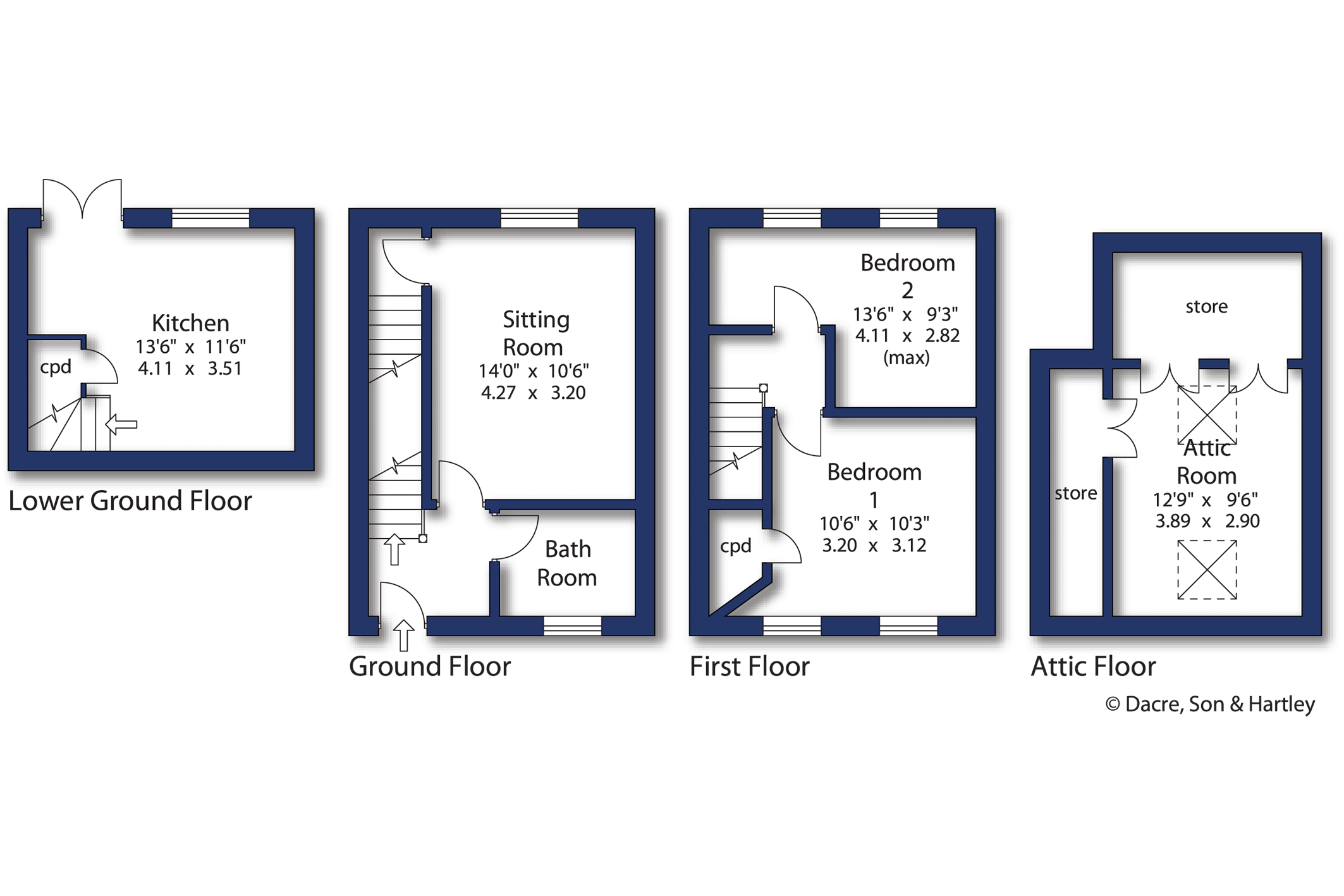 2, Heatherdale Mews, Harrogate floorplan