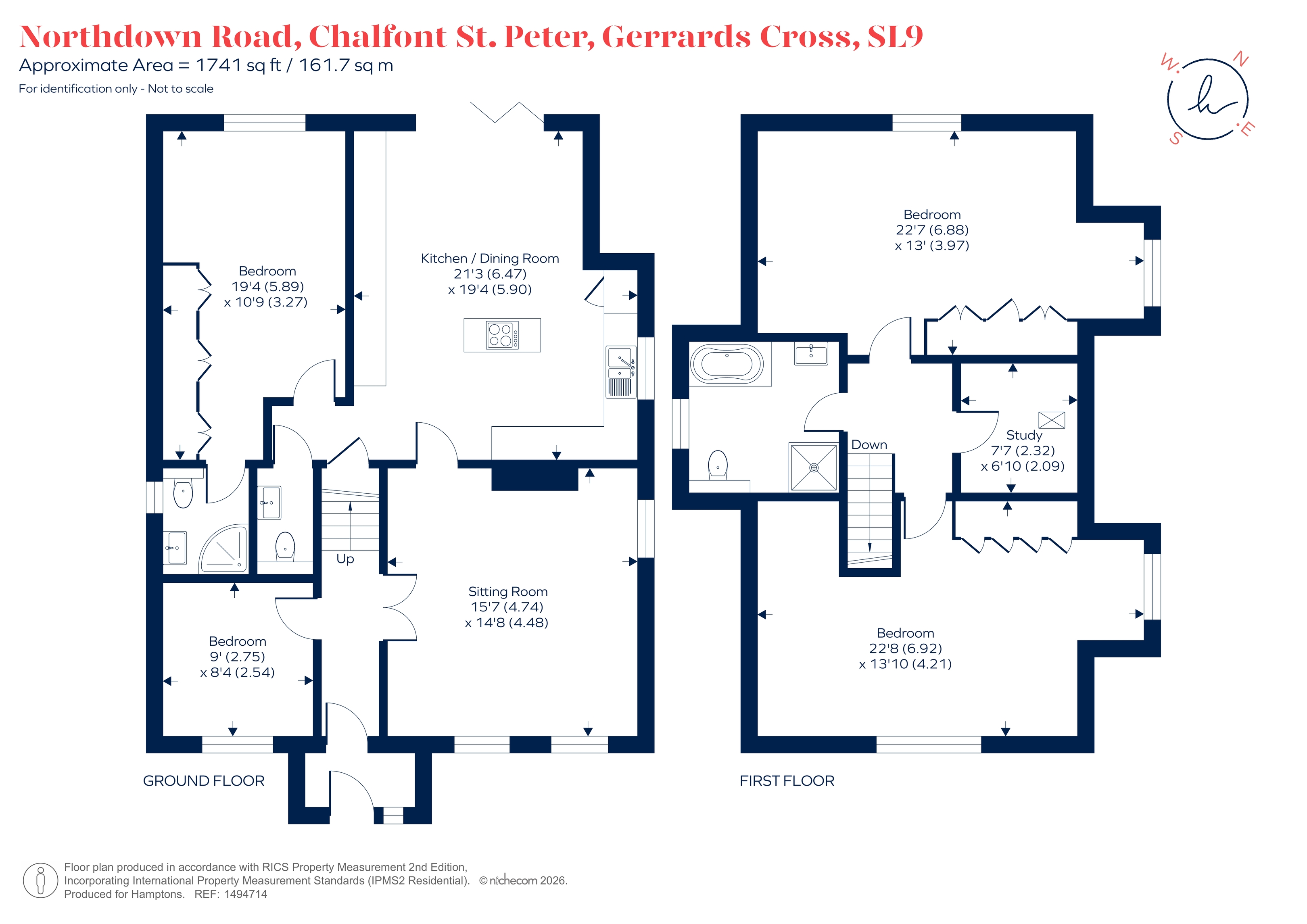 25, Northdown Road, Gerrards Cross floorplan