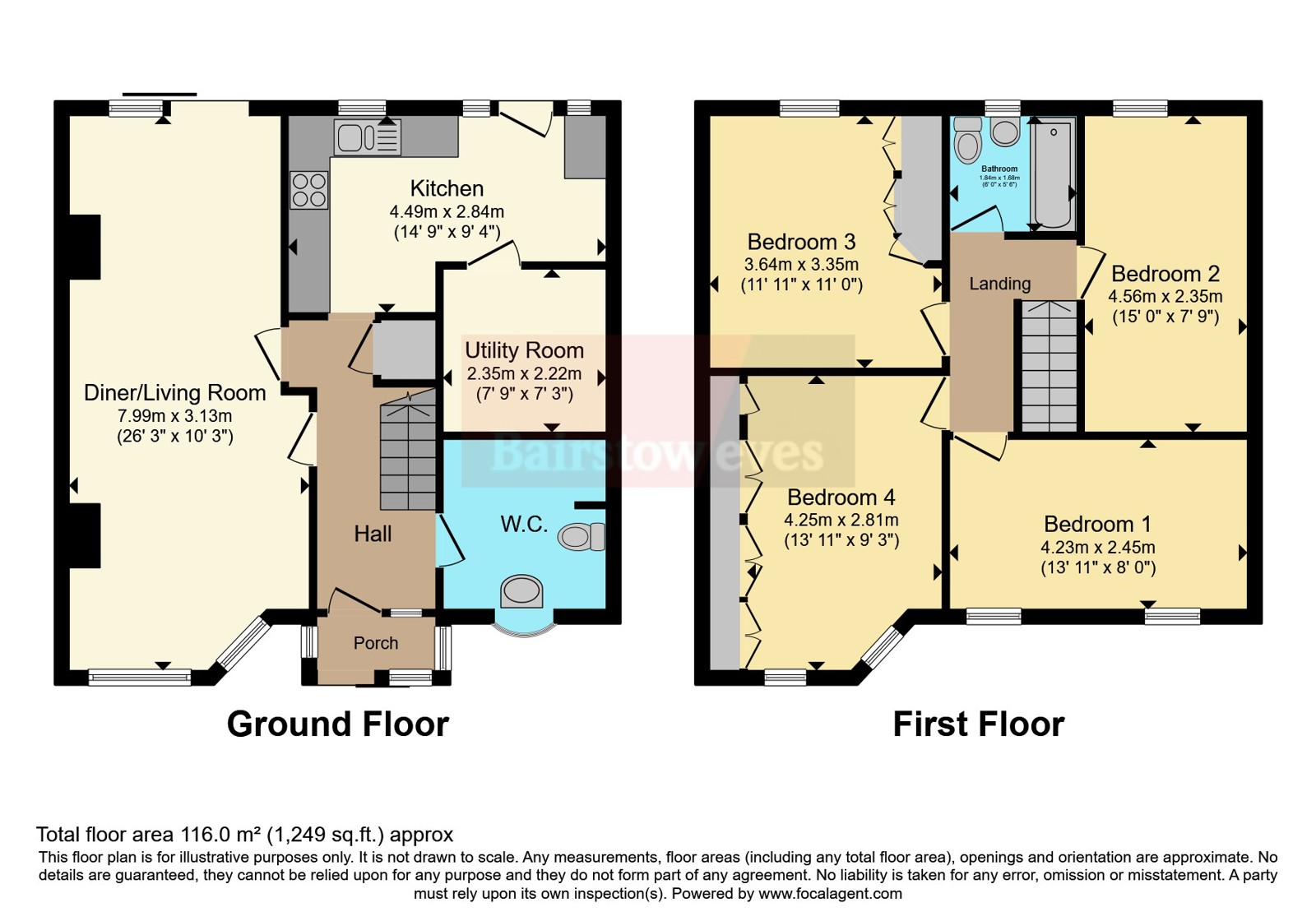 69, Gordon Avenue, Hornchurch floorplan