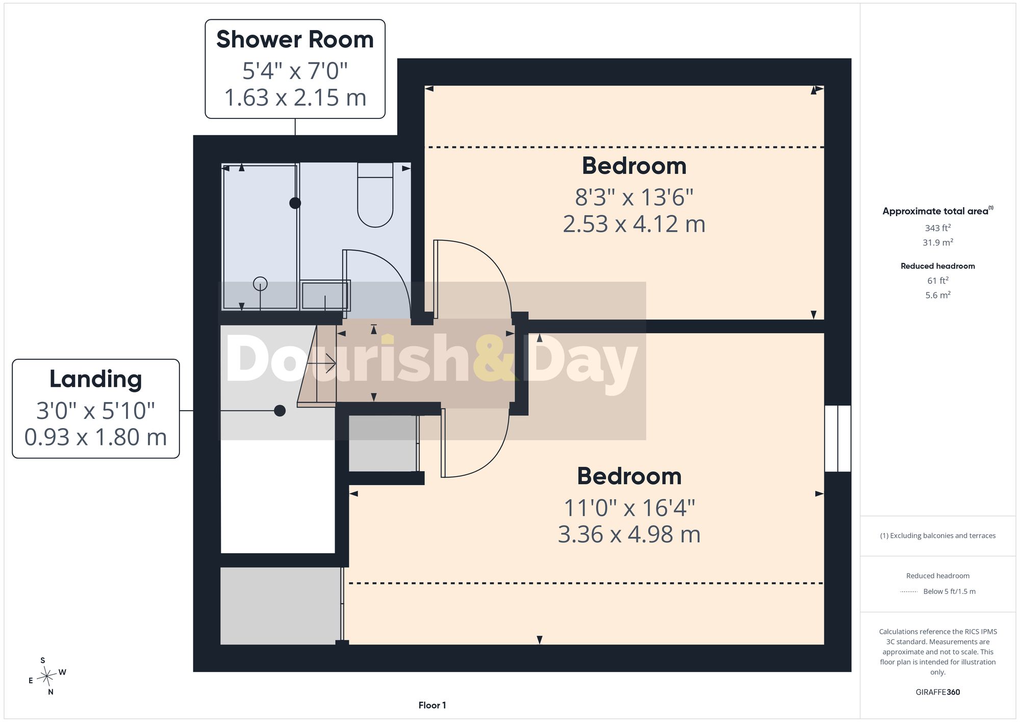 9 Peter James Court, Stafford floorplan