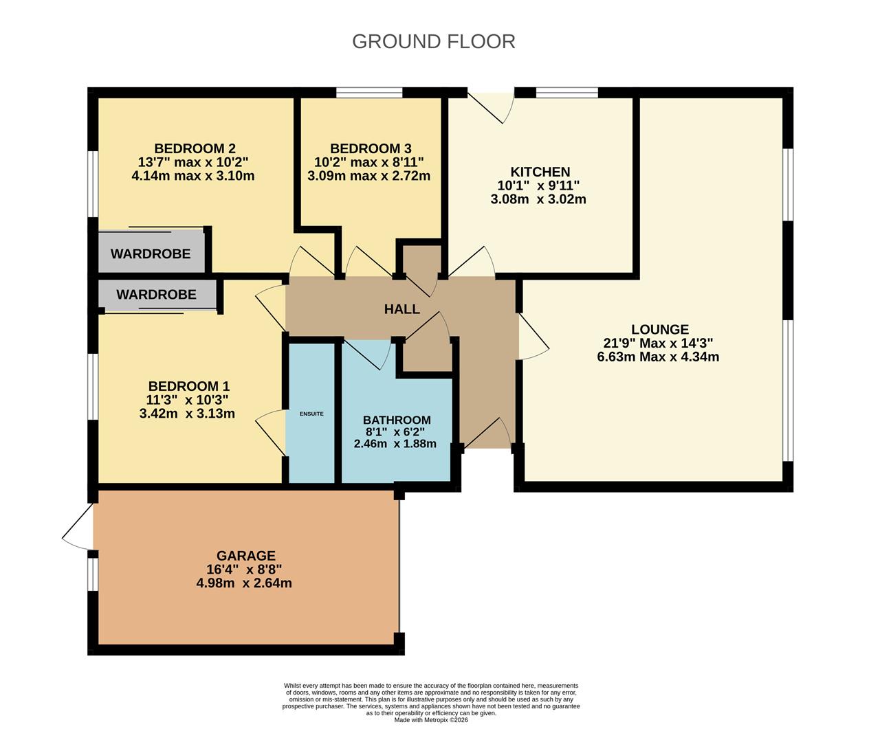 11, Glenfor, Abergele floorplan