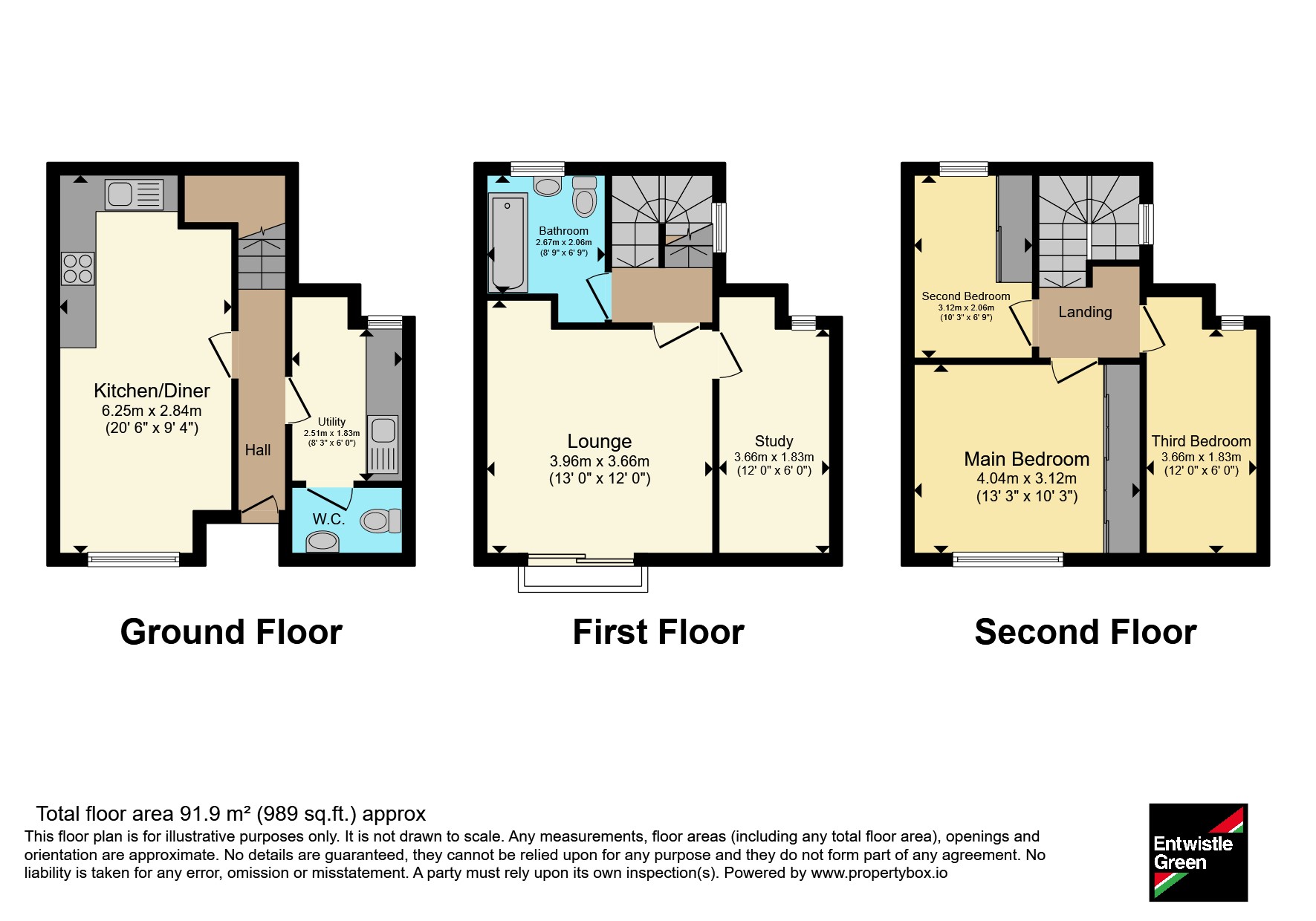 3, St. Johns Mews, Lancashire floorplan