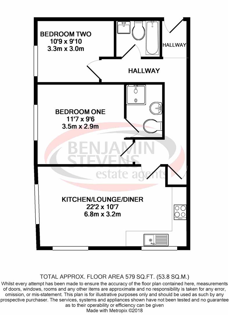 2 Bedrooms Flat for sale in Fuller Close, Bushey WD23