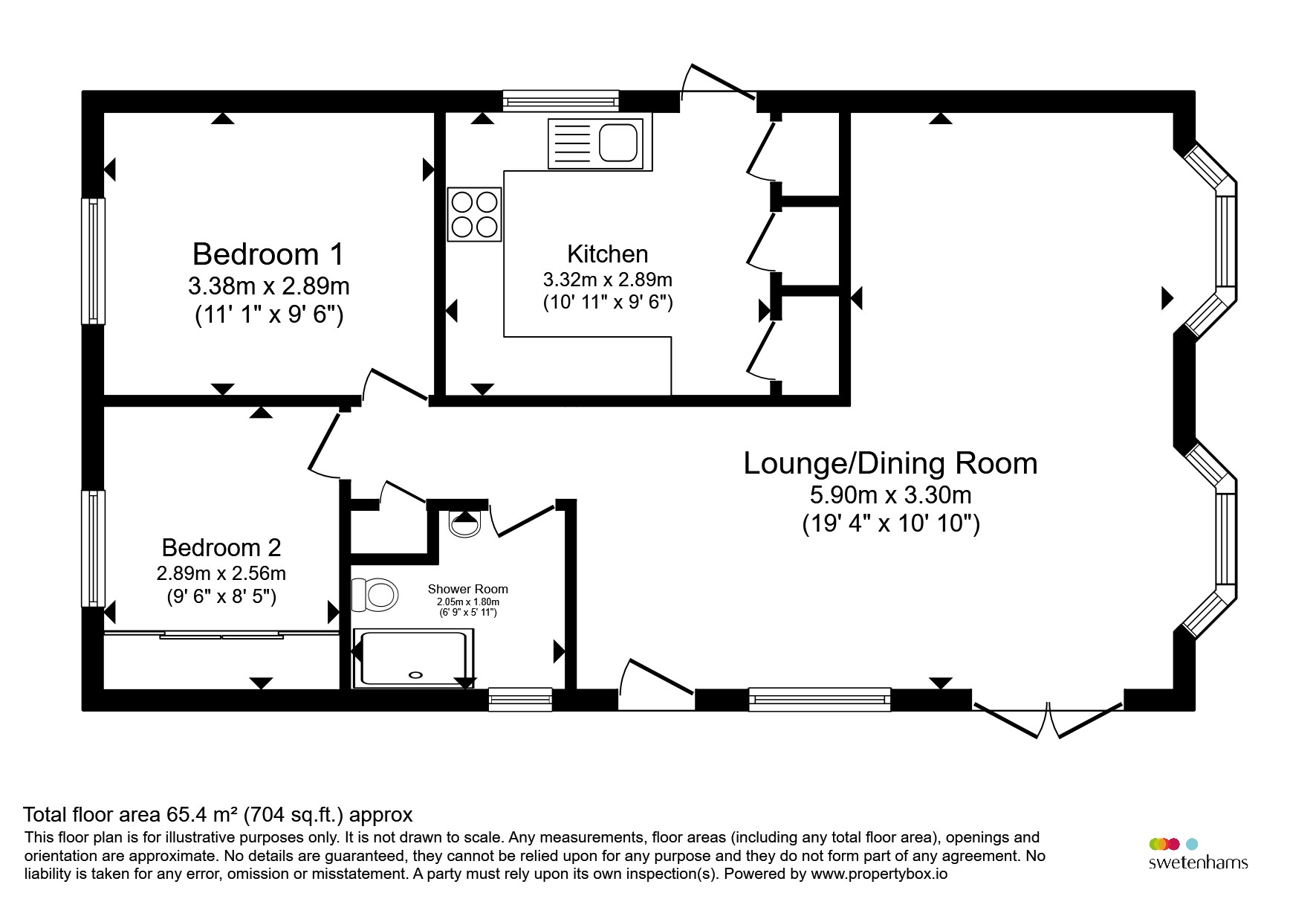 20, Long Shoot, Mount Pleasant Residential Park, Crewe floorplan