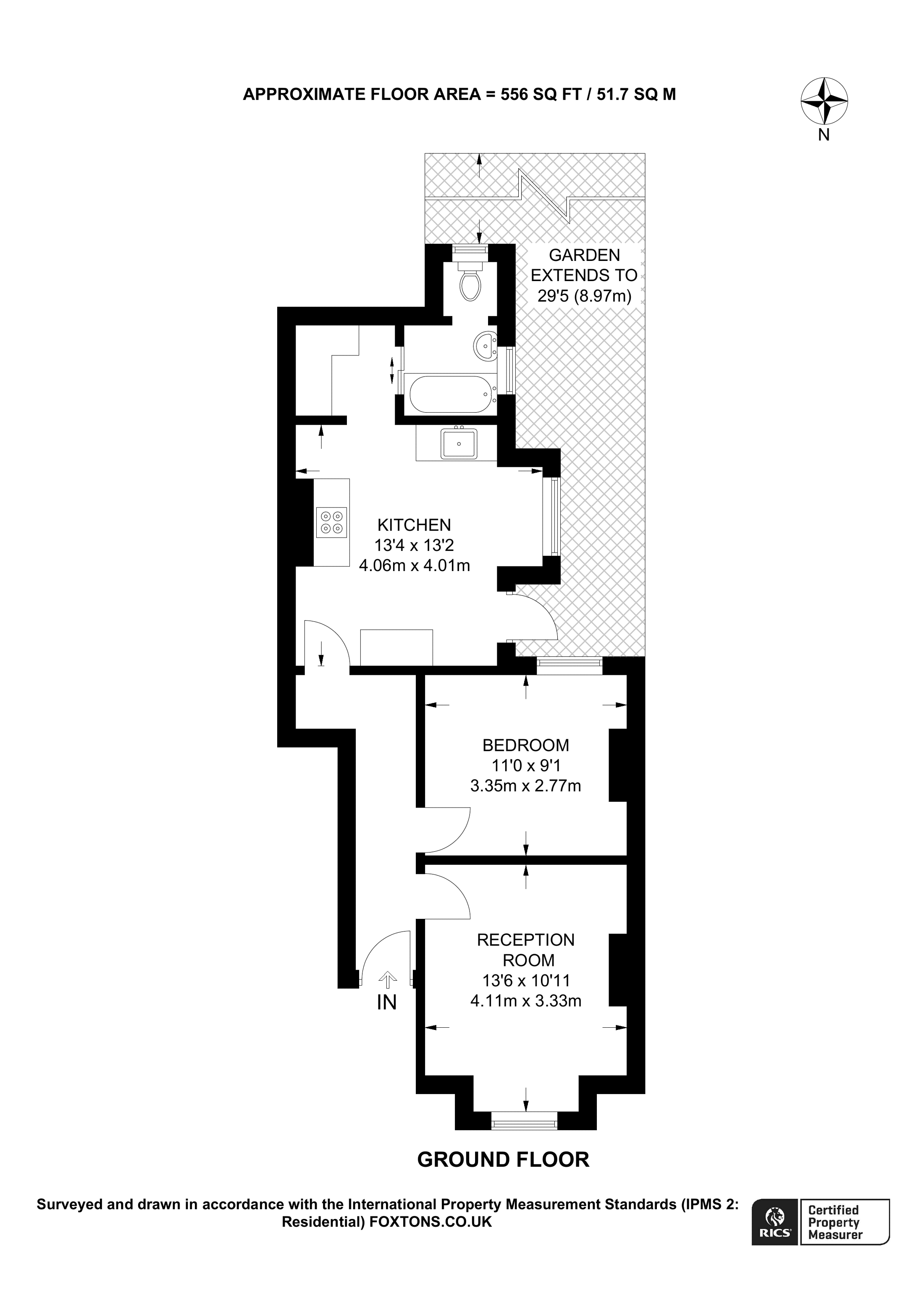 Shortlands Gardens, Shortlands, Bromley BR2, 1 bedroom to