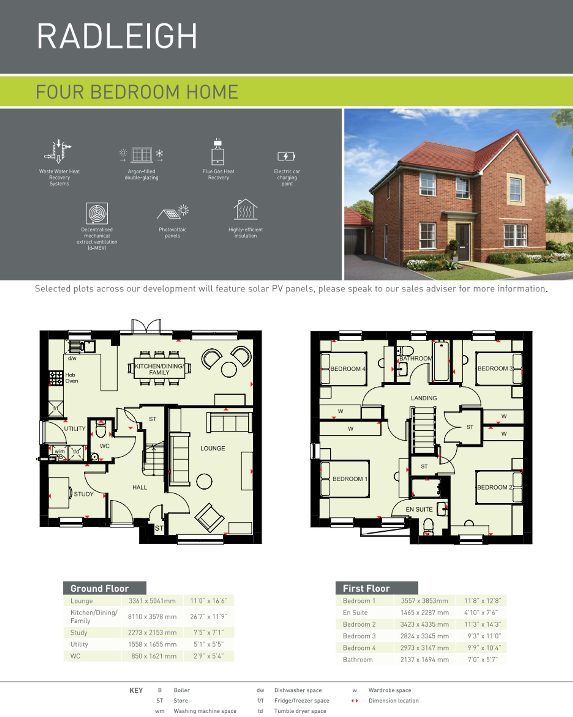 385 Marjoram Walk, Stafford floorplan