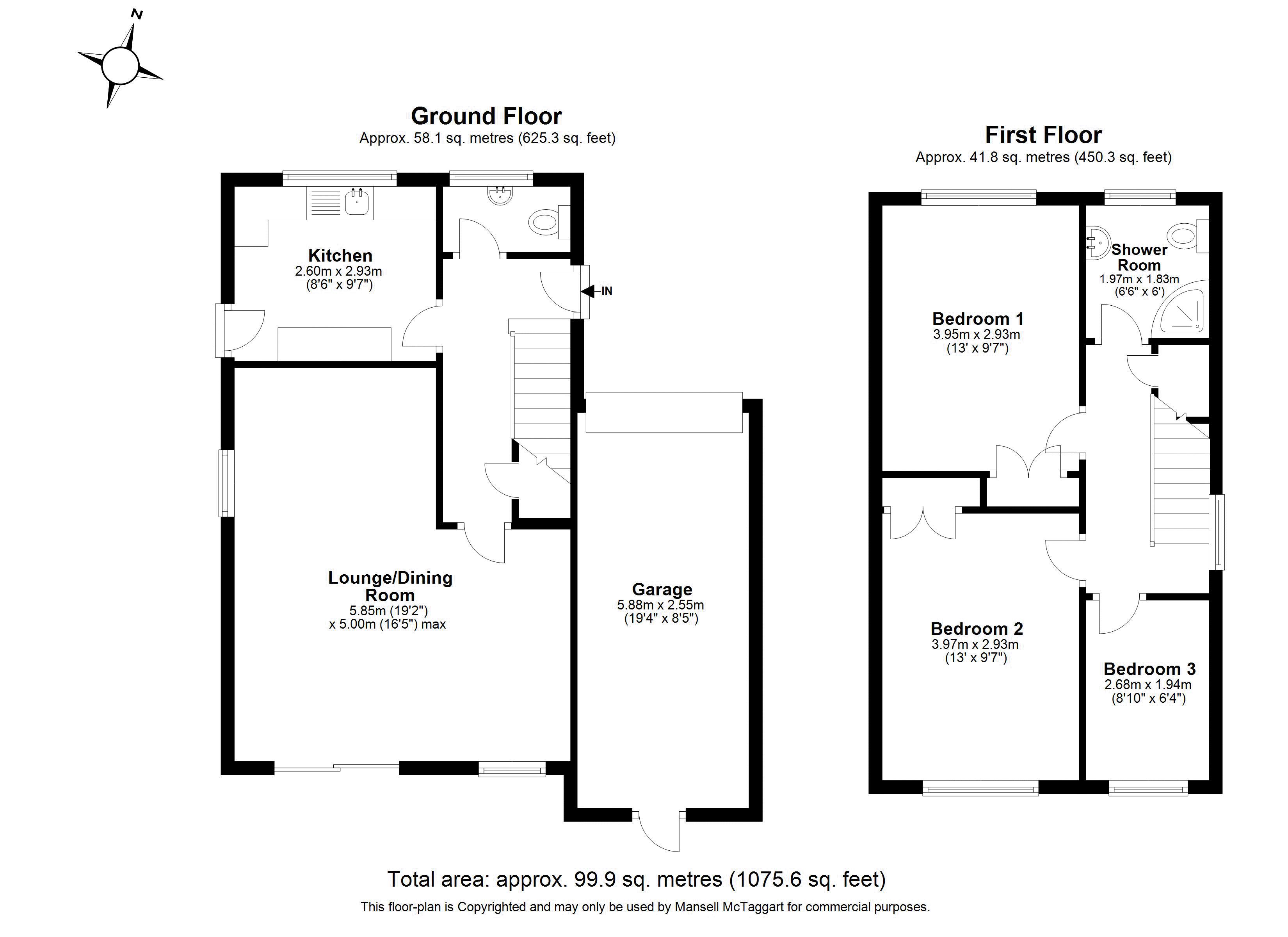 3 Bedrooms Detached house for sale in Kelso Close, Worth, Crawley, West Sussex RH10