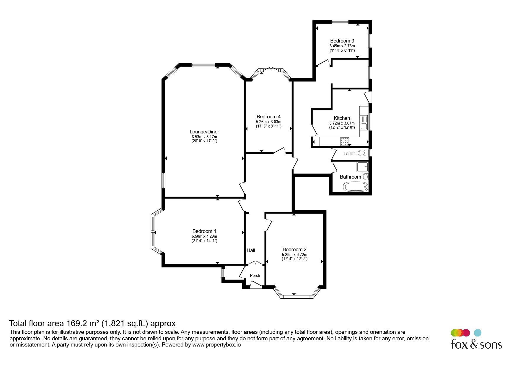 Flat 2, South Elms, 69, Silverdale Road, Eastbourne floorplan