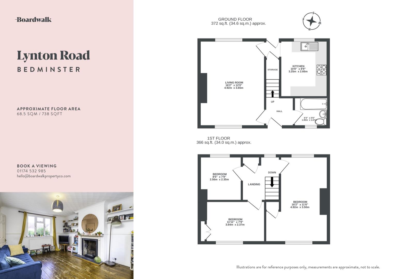 Lynton Road, Bedminster, Bristol BS3, 3 bedroom terraced house for sale