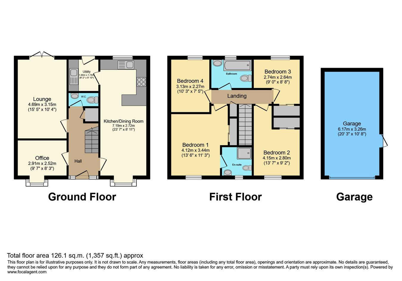 10, Brookfields, Lydney floorplan