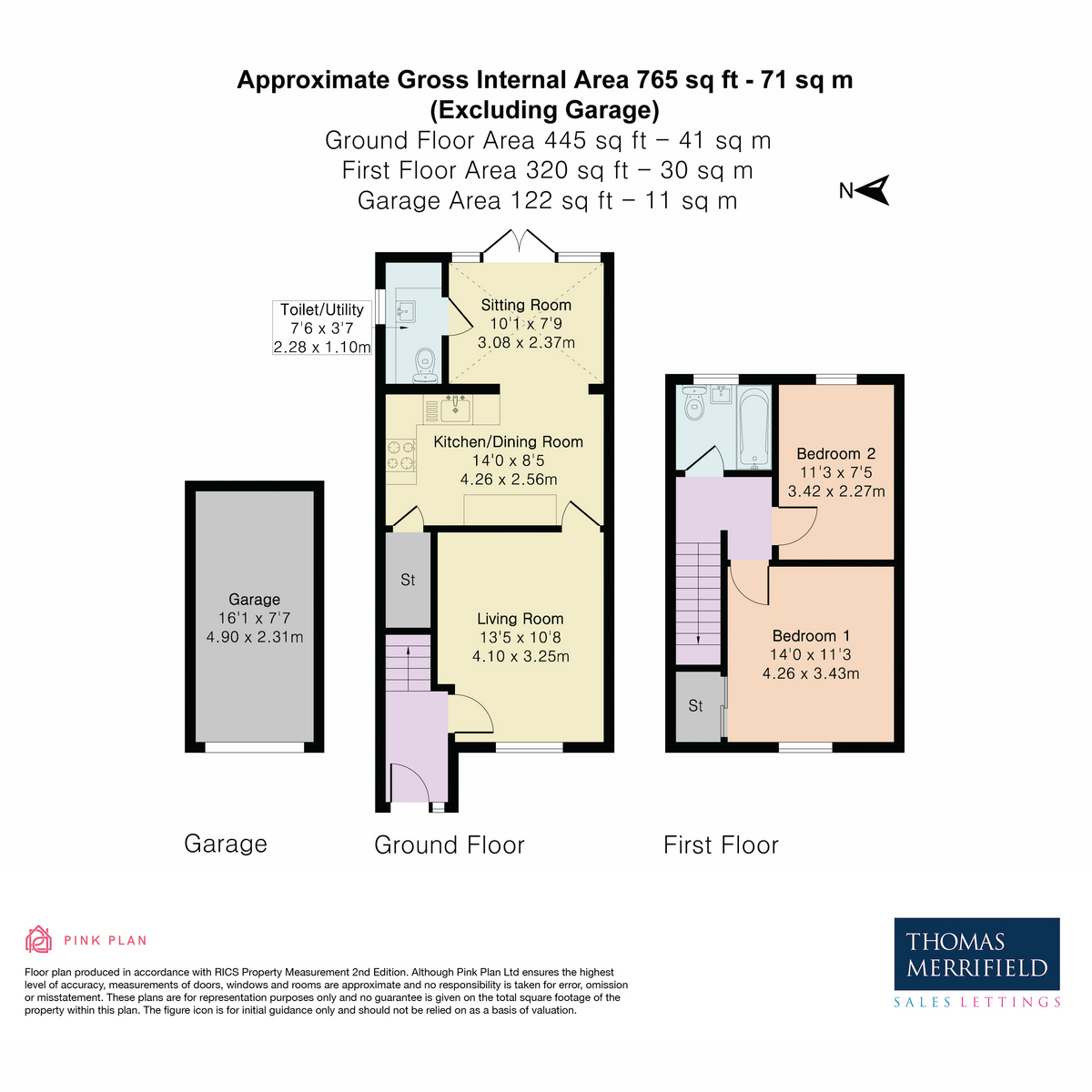 4 The Murren, Winterbrook, Wallingford floorplan