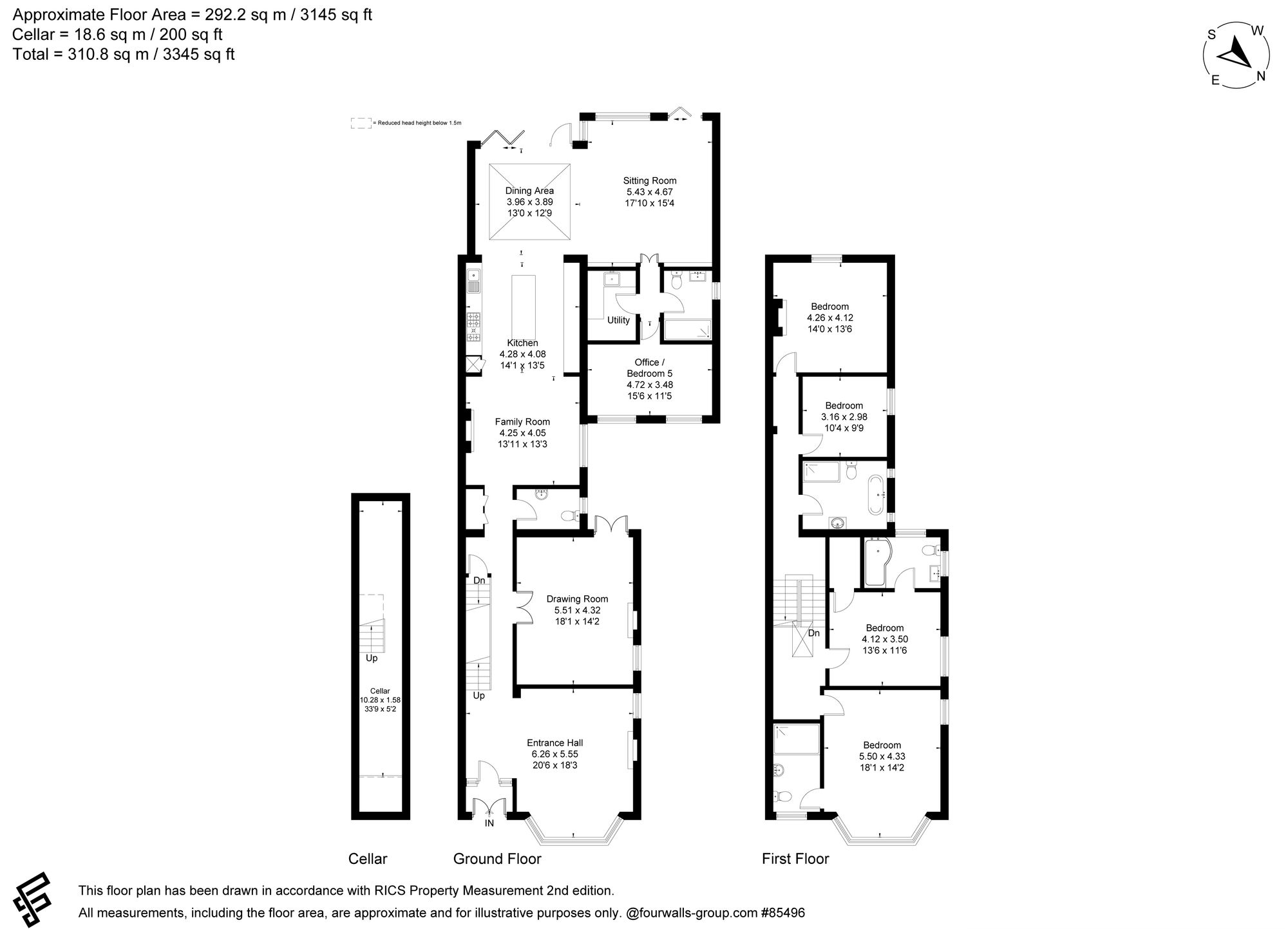 163 London Road, Cheltenham floorplan