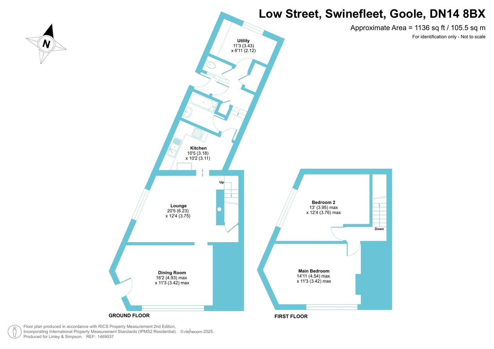 22, Low Street, Goole floorplan