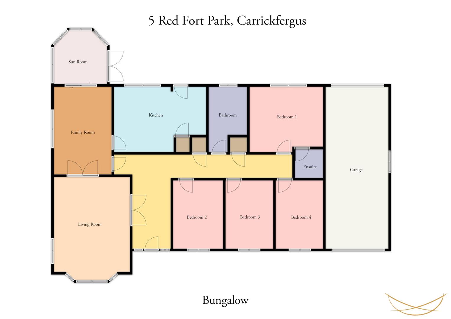 5, Red Fort Park, Carrickfergus floorplan