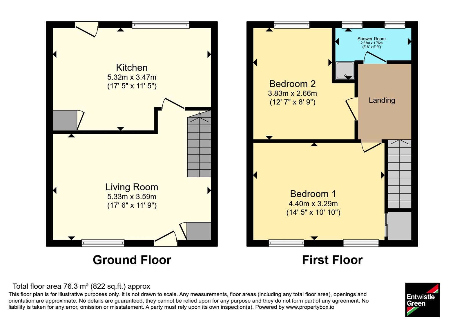 6, Foxcote, Cheshire floorplan