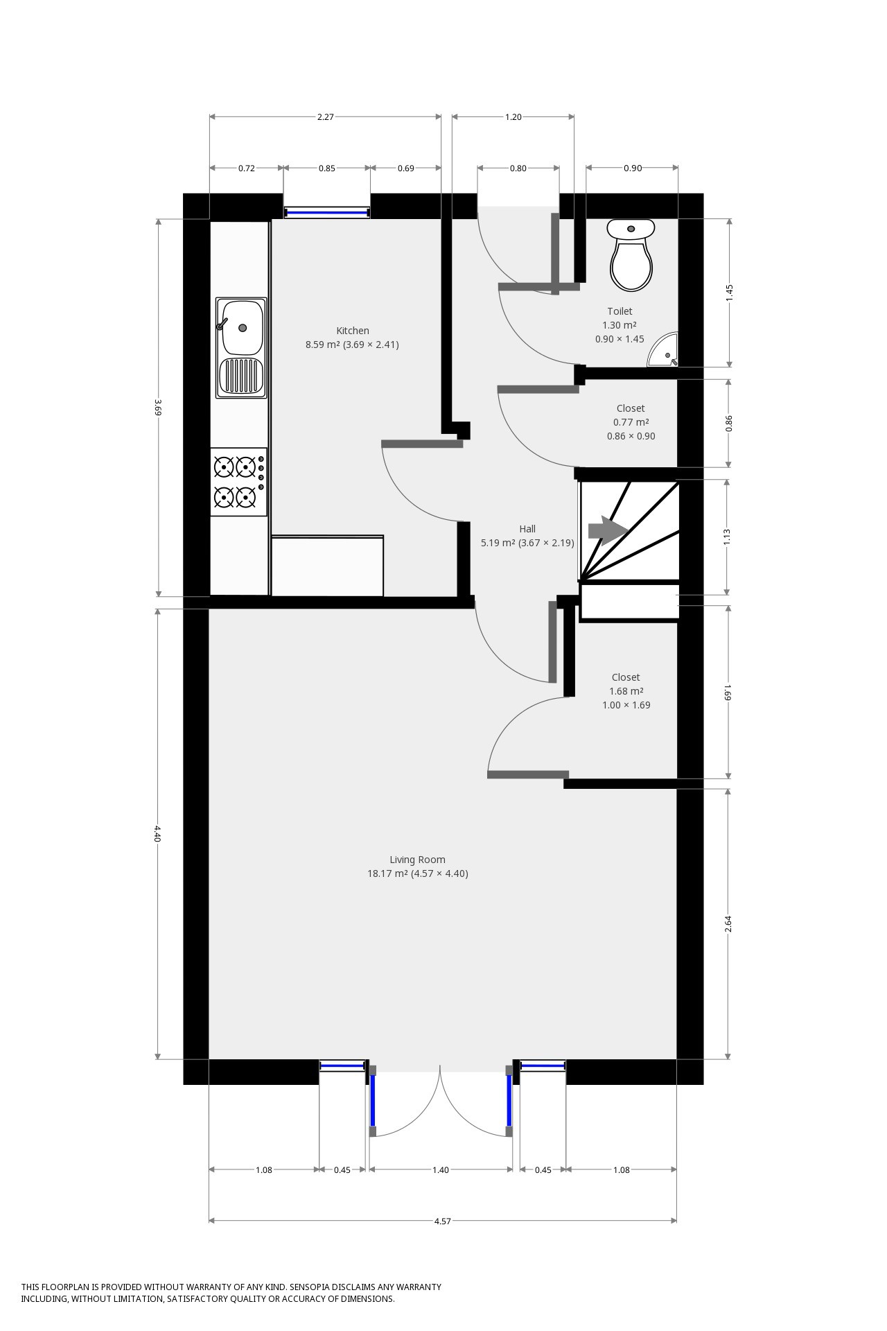 3 Bedrooms Terraced house for sale in Hawthorn Drive, Thornton-Cleveleys FY5