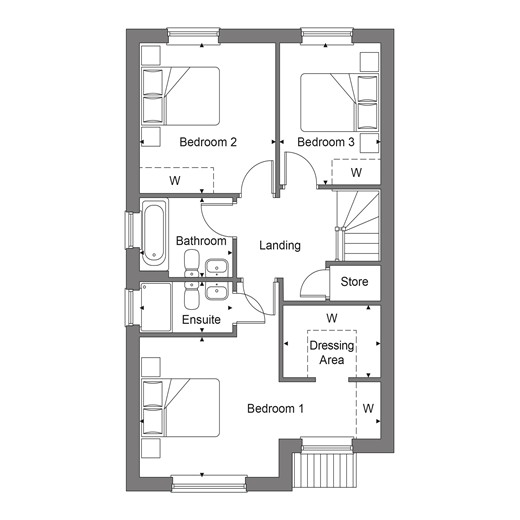 Dunlin Square West Wittering, Chichester floorplan