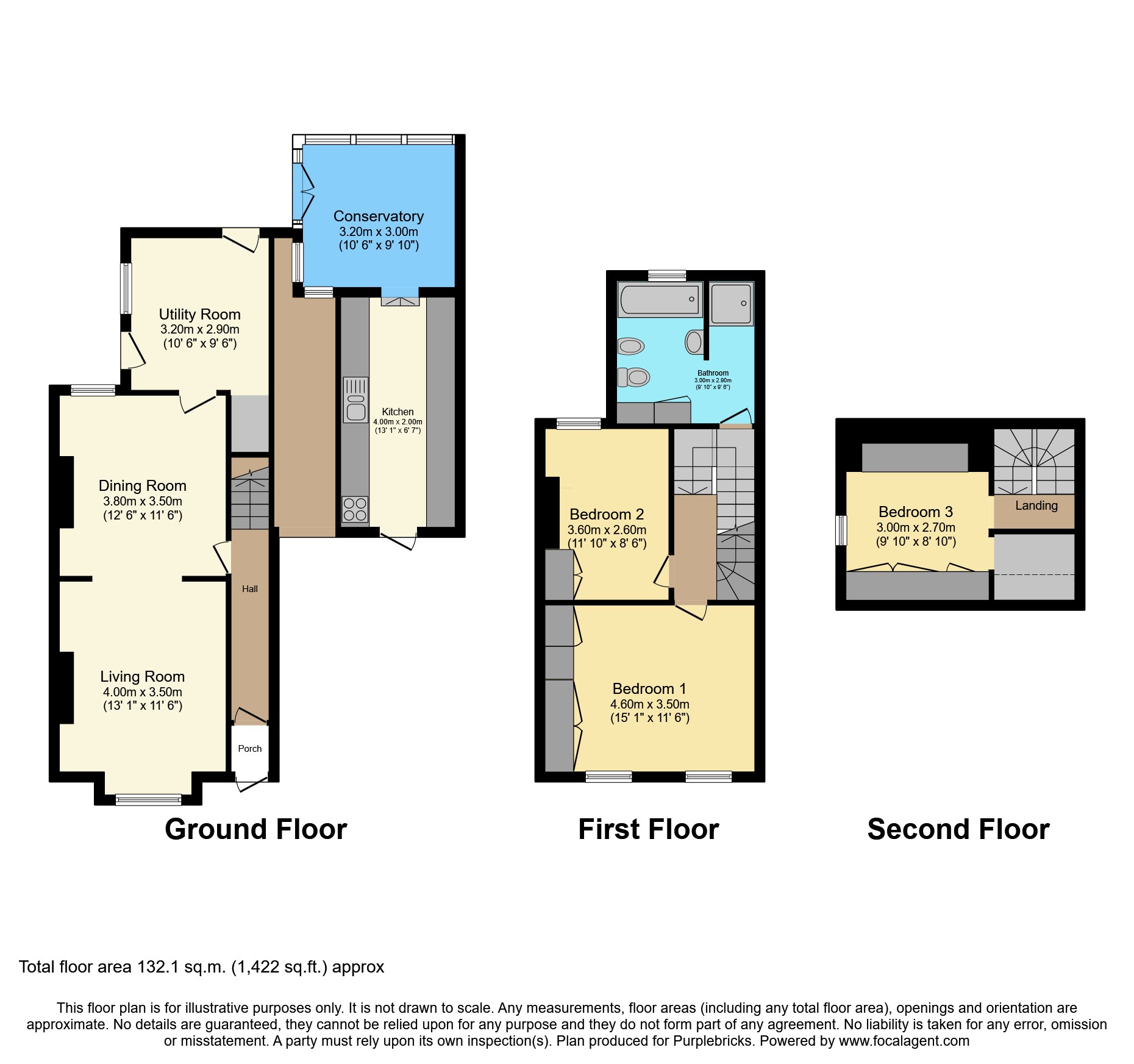 40, Warren Road, Southport floorplan