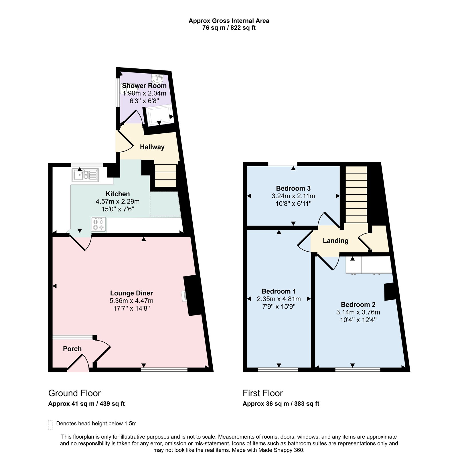 26, Main Street, Cockermouth floorplan