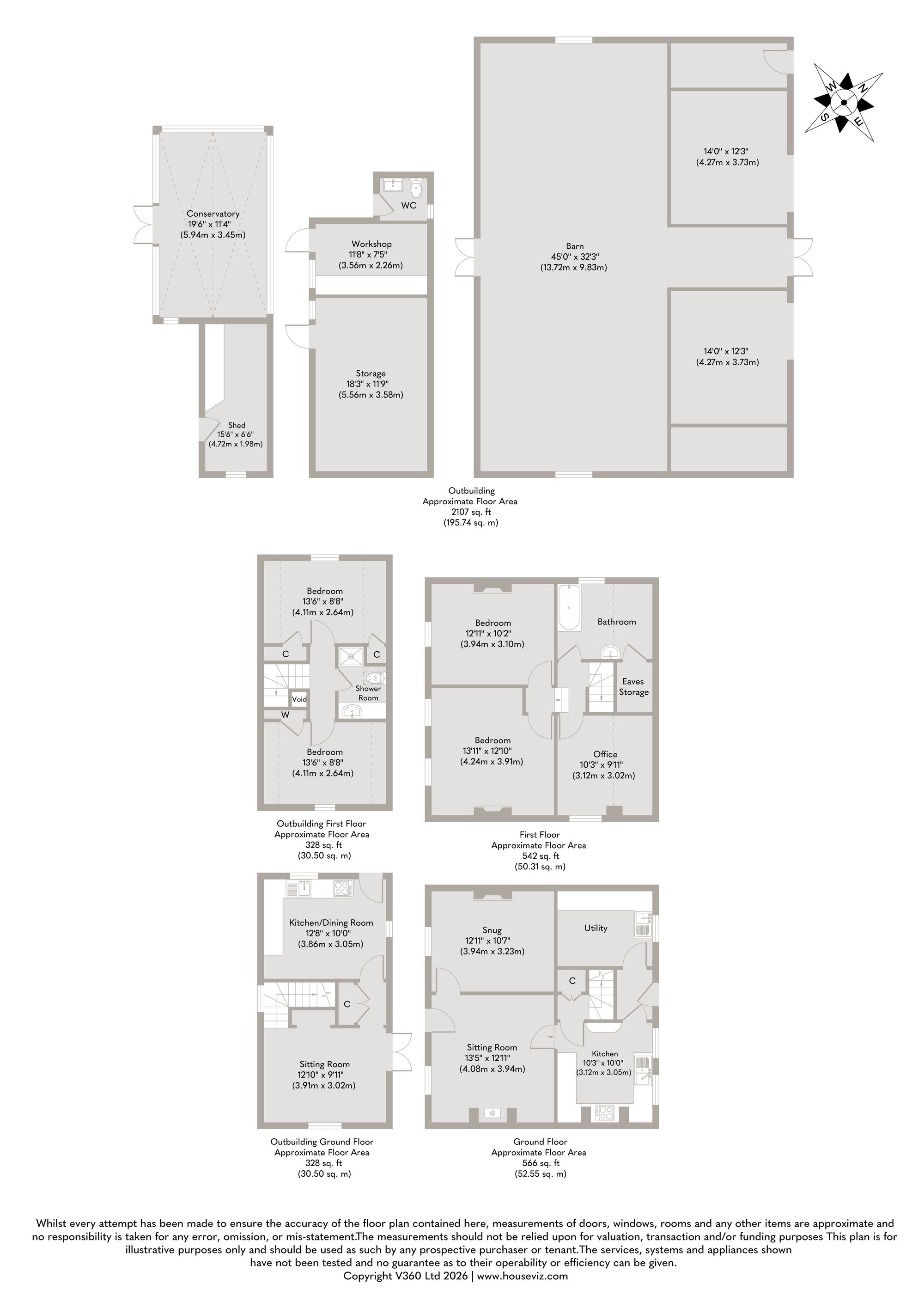 Severals Grange Holt Road, Dereham floorplan