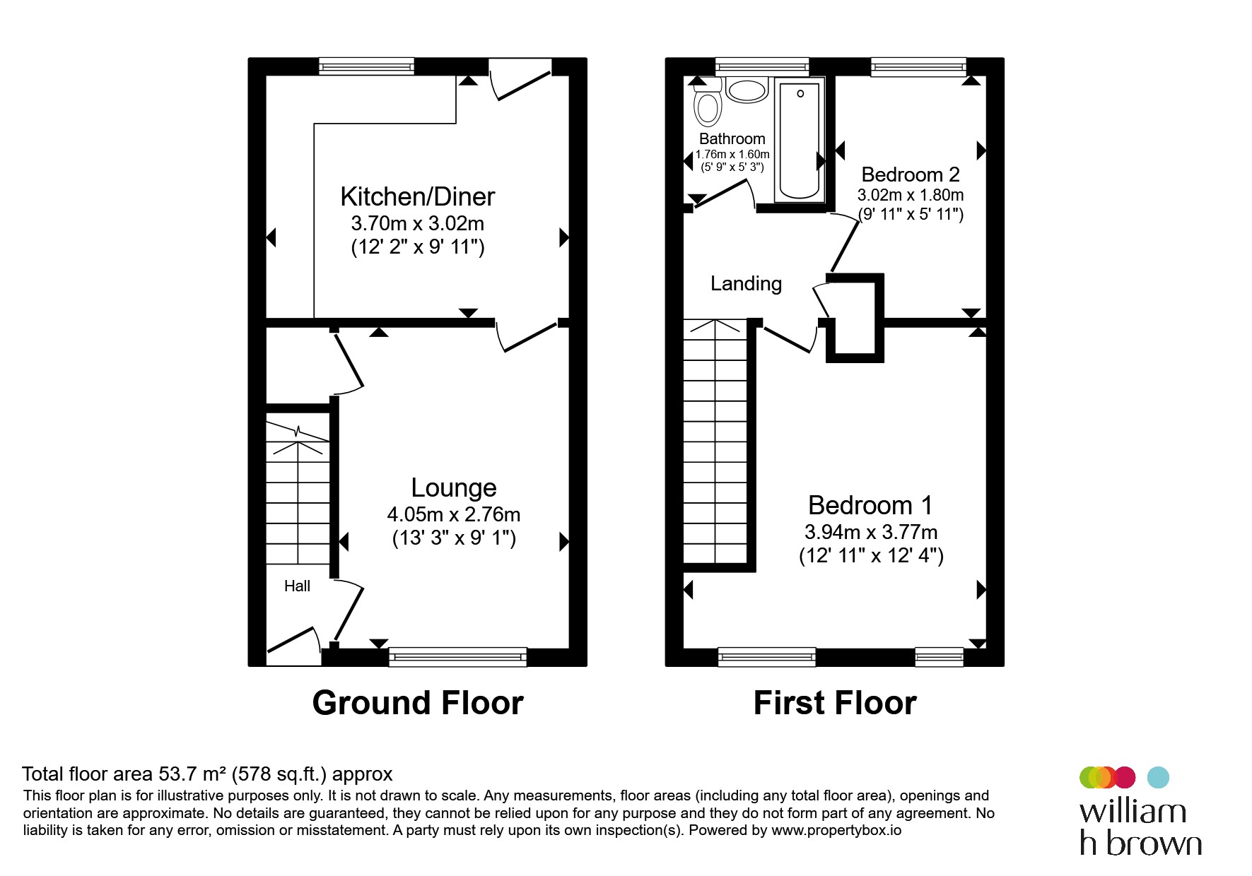 3, Sheffield Court, Raunds floorplan