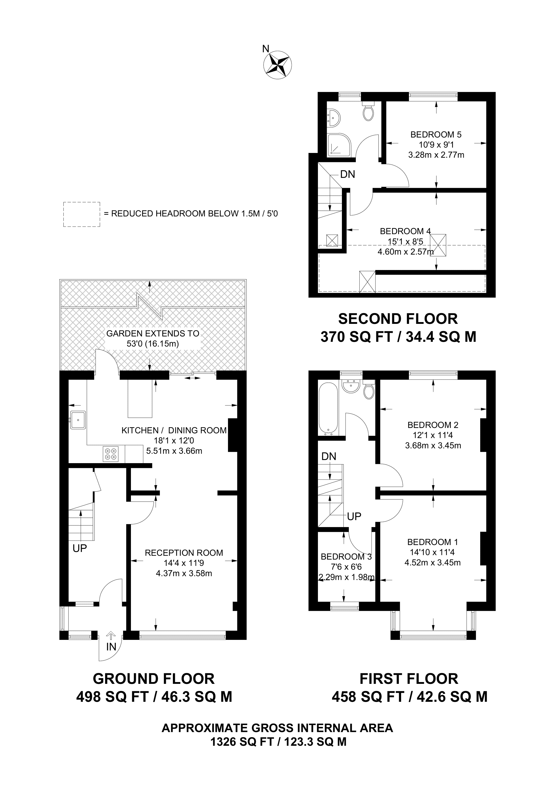 4 Bedrooms  to rent in Farmhouse Road, Streatham Vale SW16