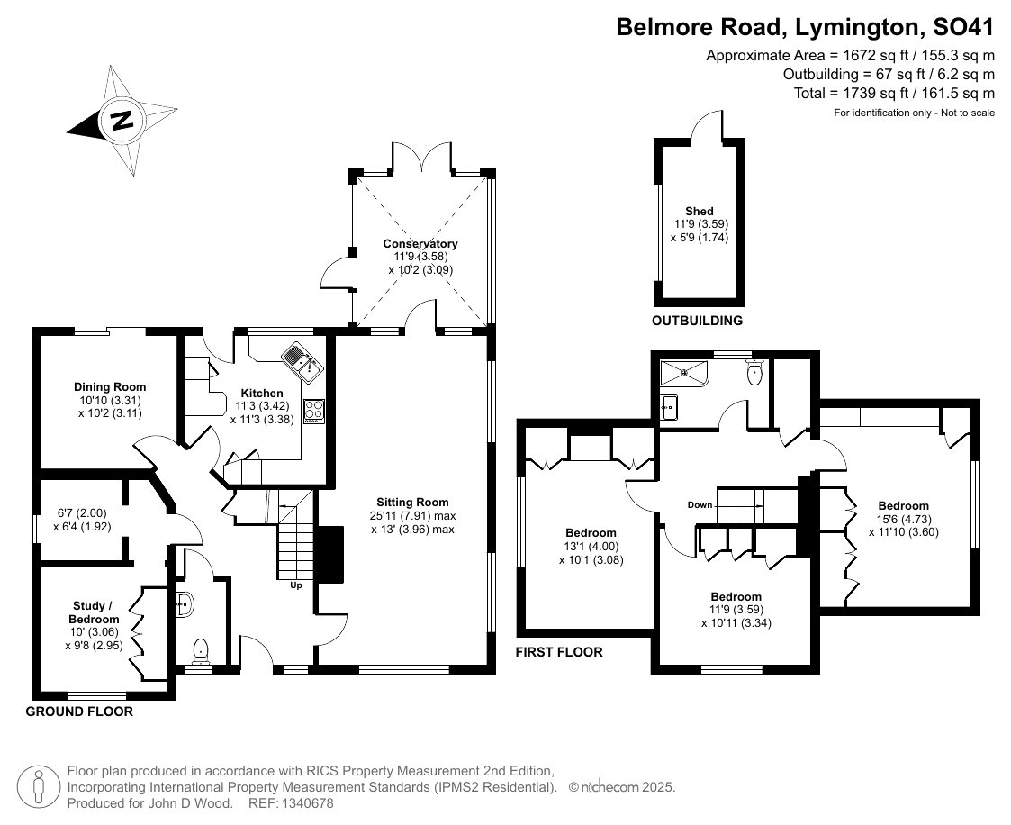 9, Belmore Road, Hampshire floorplan