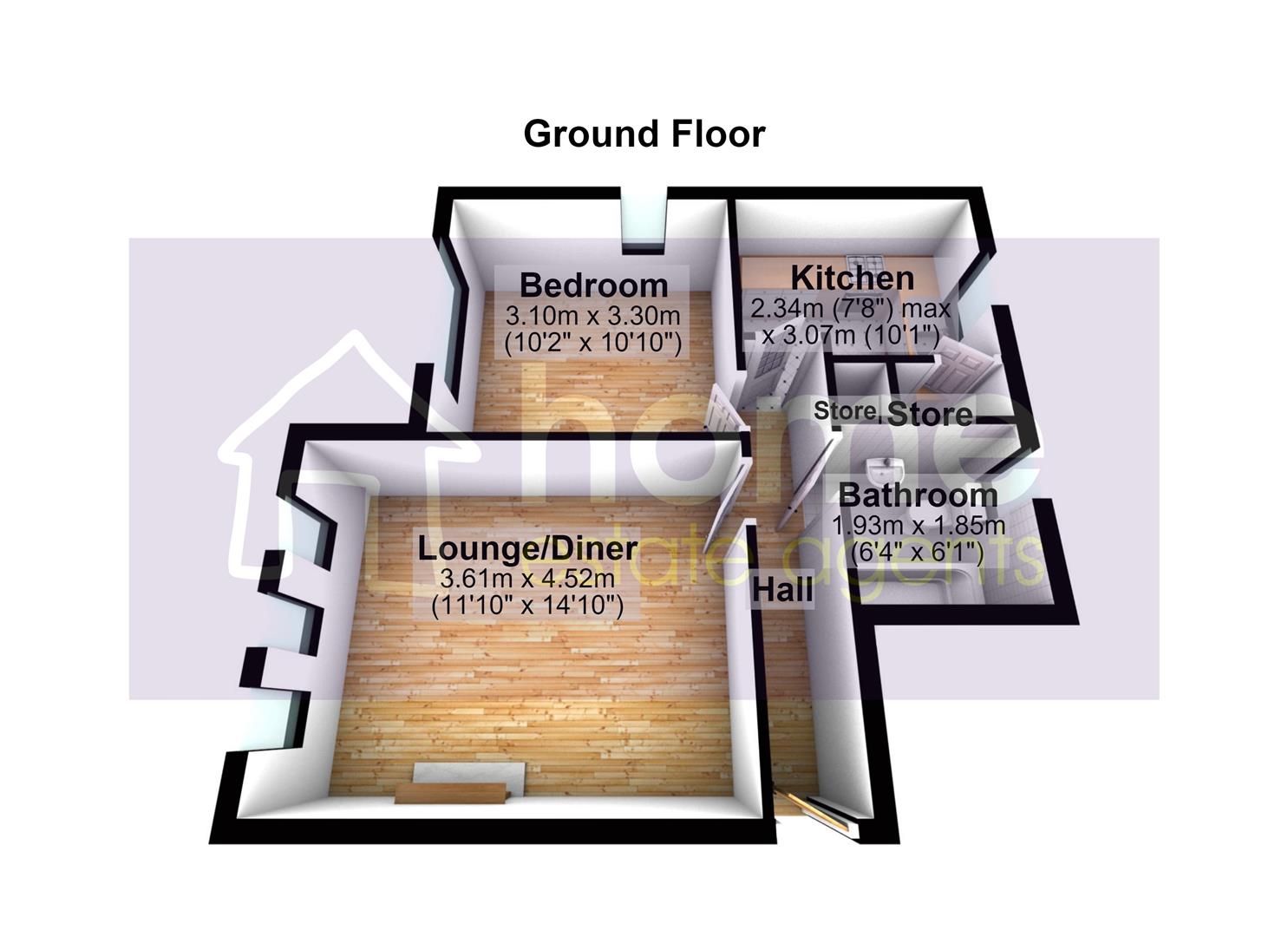 25, Cravenwood, Ashton-Under-Lyne floorplan
