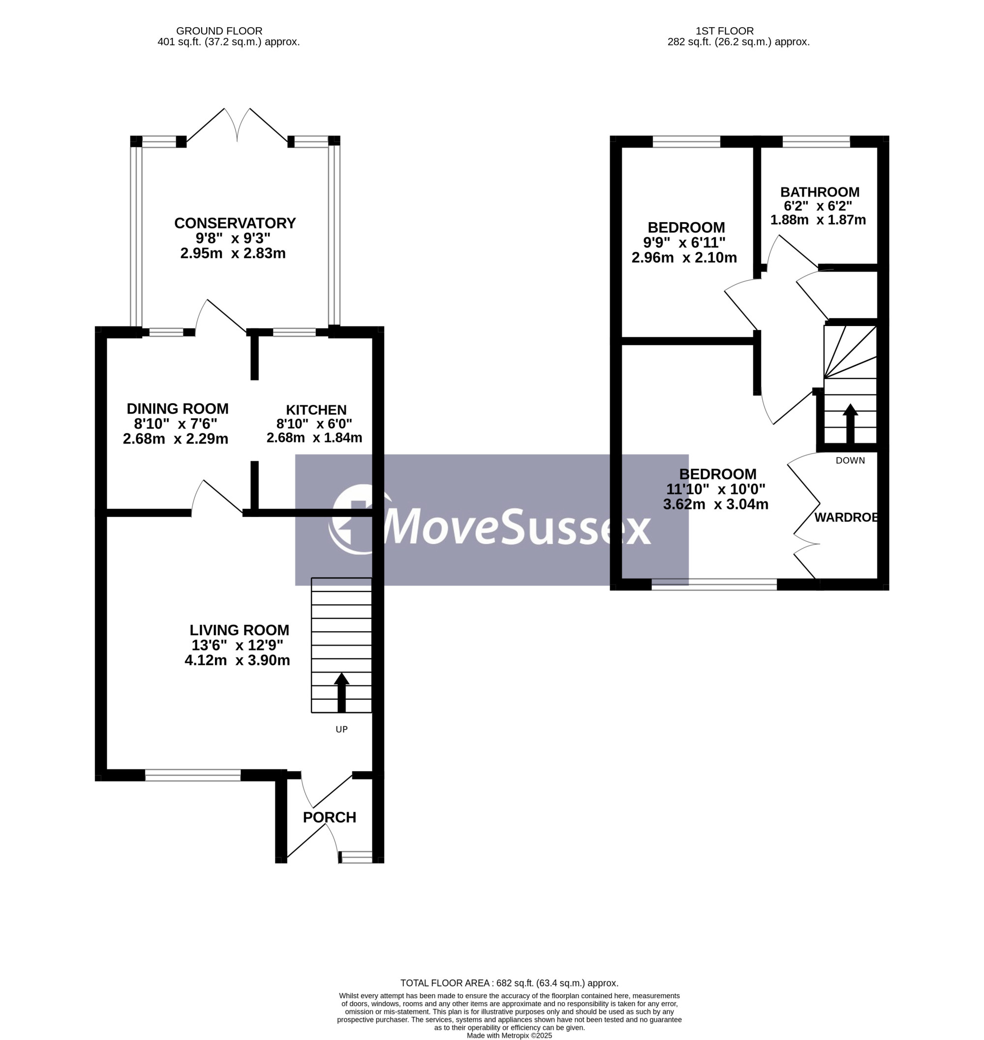 23, Clayton Mill Road, Pevensey floorplan