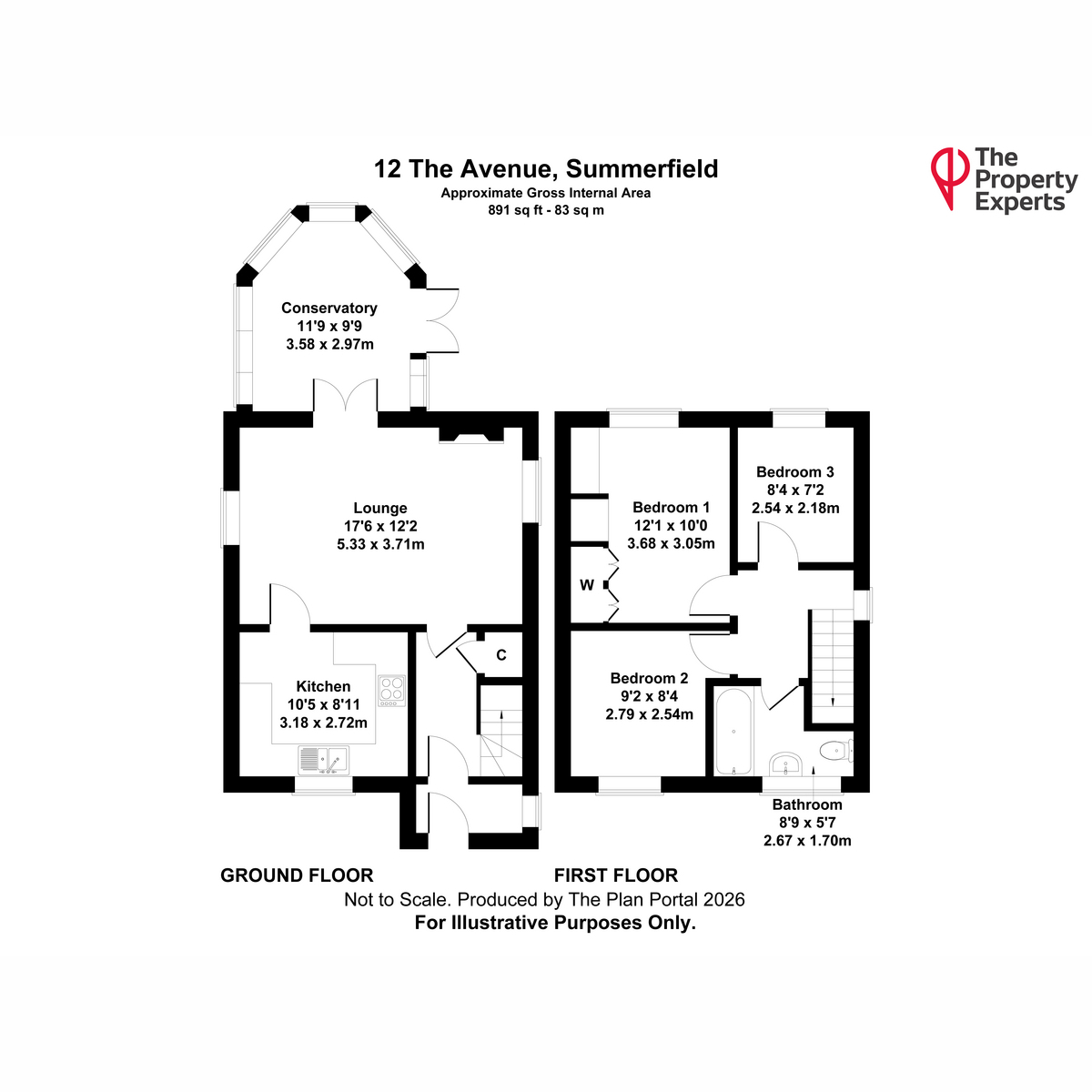 12, The Avenue, Summerfield, Hartlebury floorplan