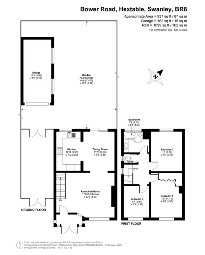 20, Bower Road, Hextable floorplan