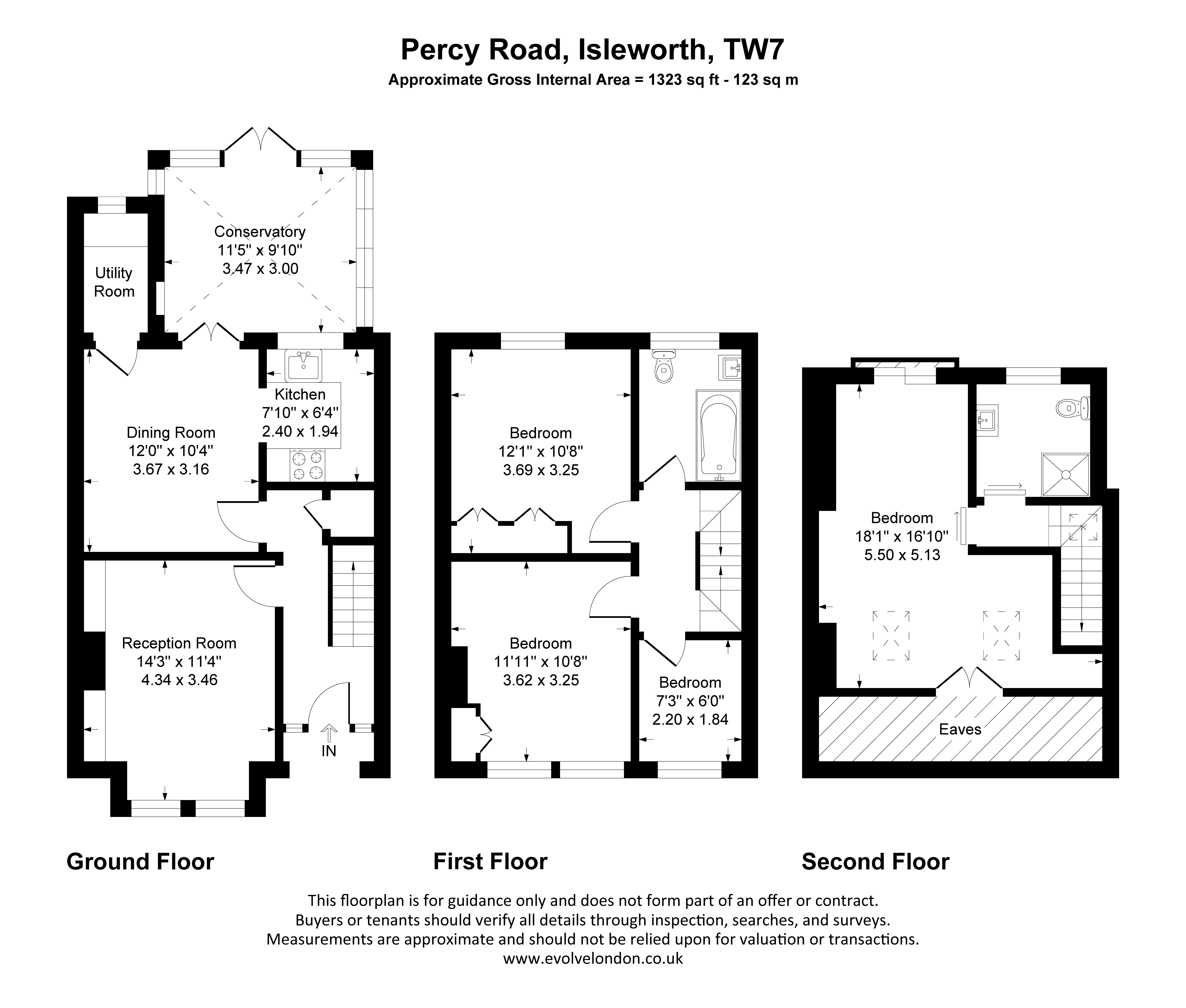 28,, Percy Road, Old Isleworth floorplan
