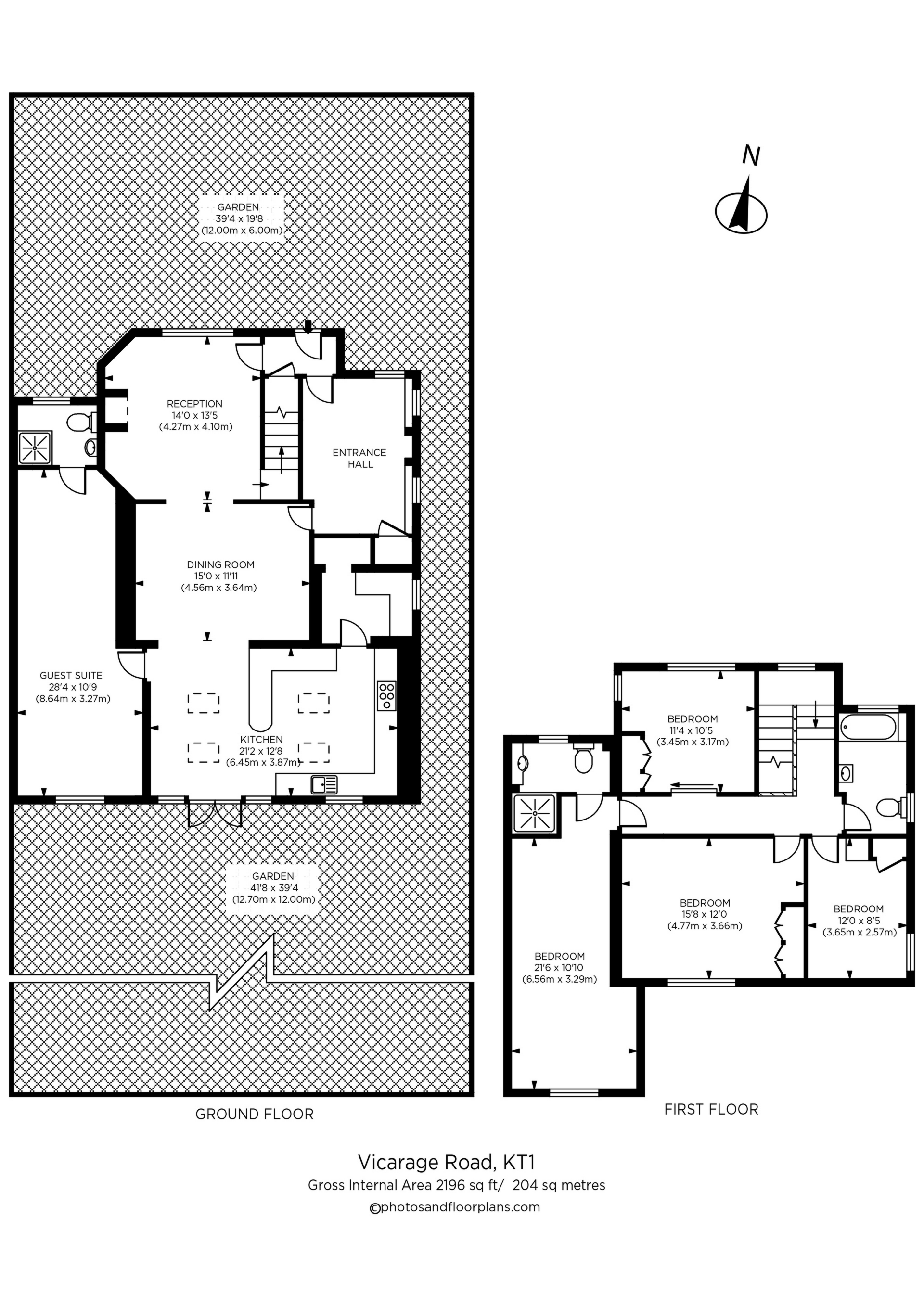 31, Vicarage Road, Kingston Upon Thames floorplan