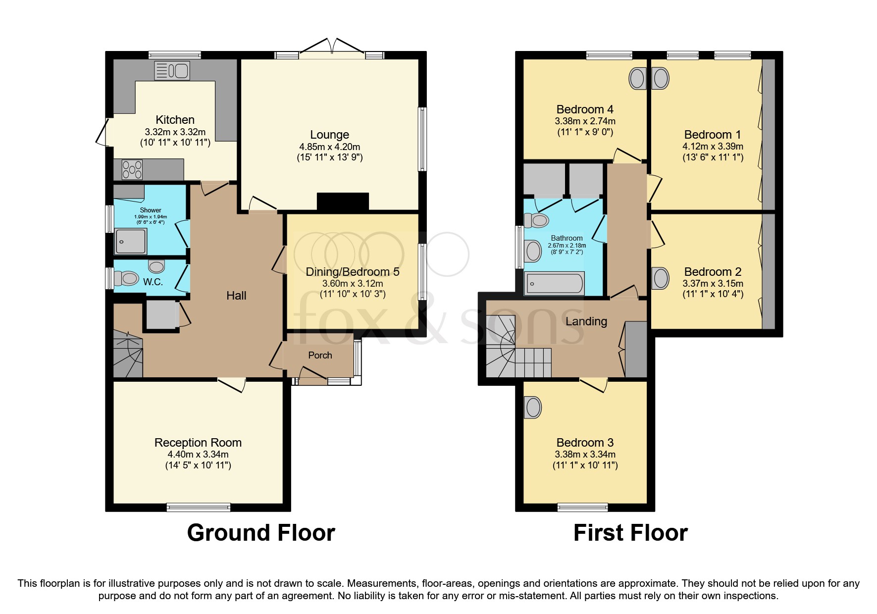 64, Holdenhurst Avenue, Bournemouth floorplan