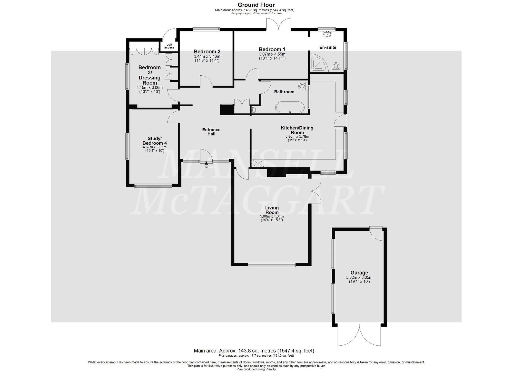 24 Elizabeth Crescent, East Grinstead floorplan
