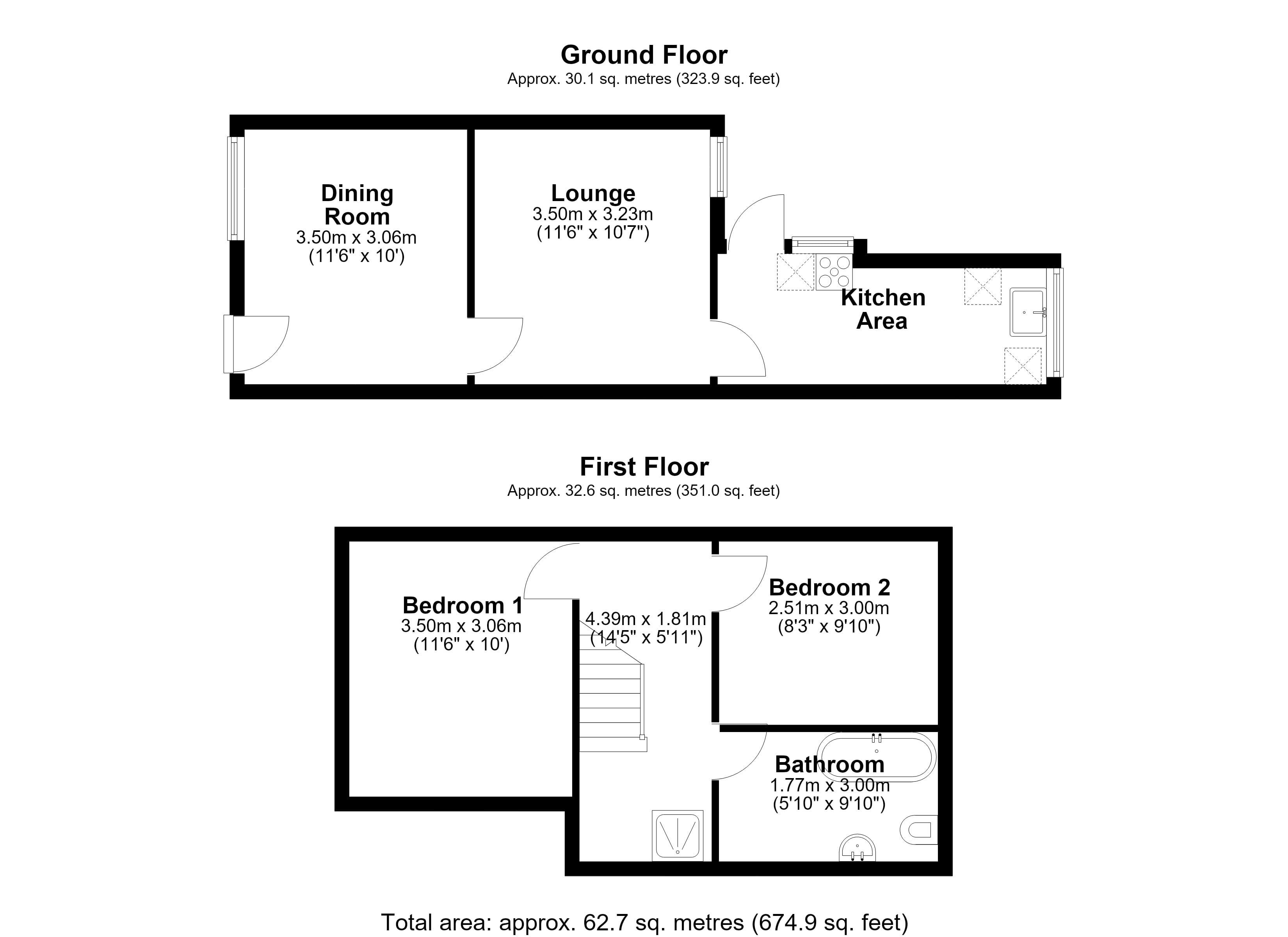 180, Manchester Road, Northwich floorplan