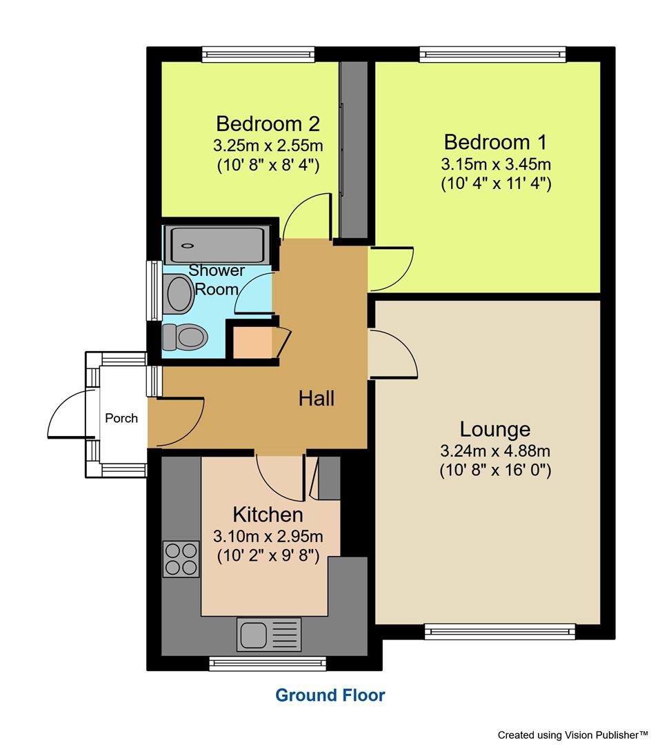 42, High House Road, Bradford floorplan