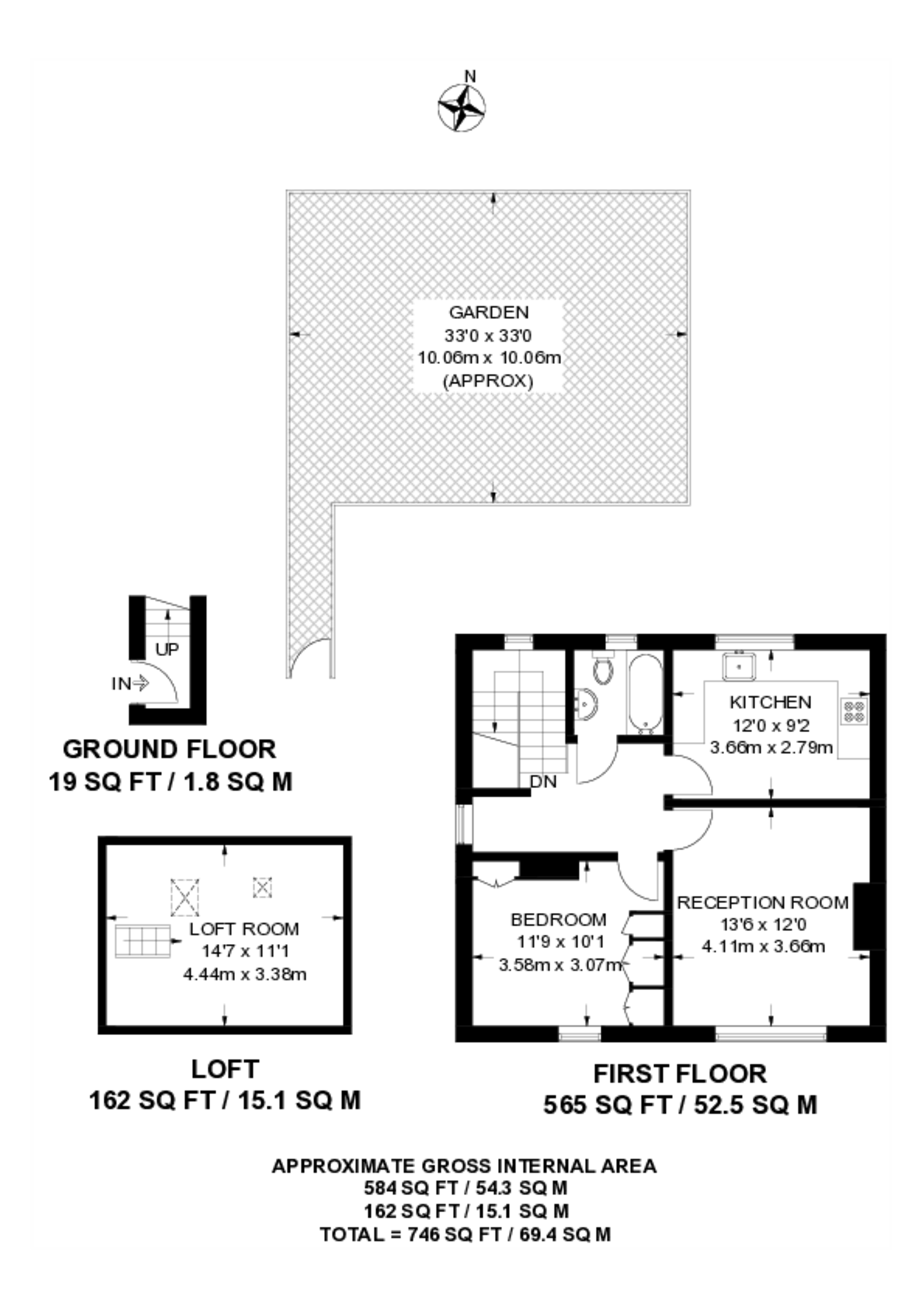 Shaftesbury Road, Sutton floorplan