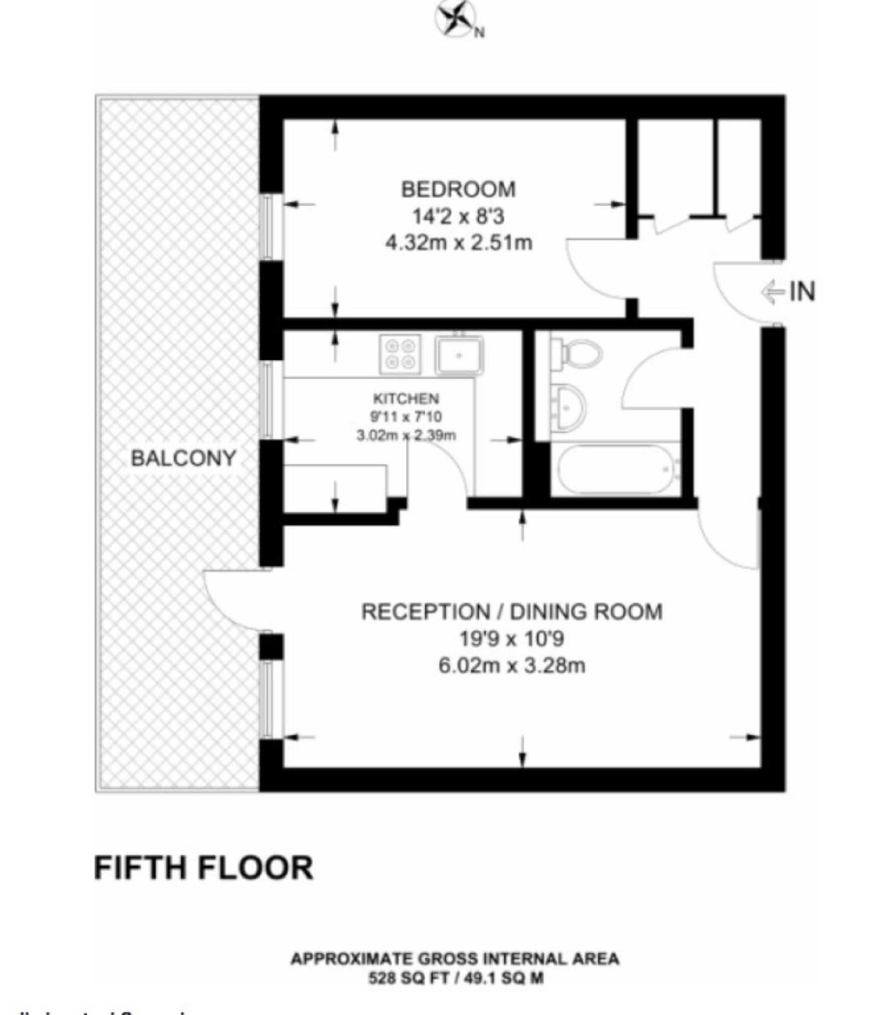 Vauxhall Bridge Road, London floorplan