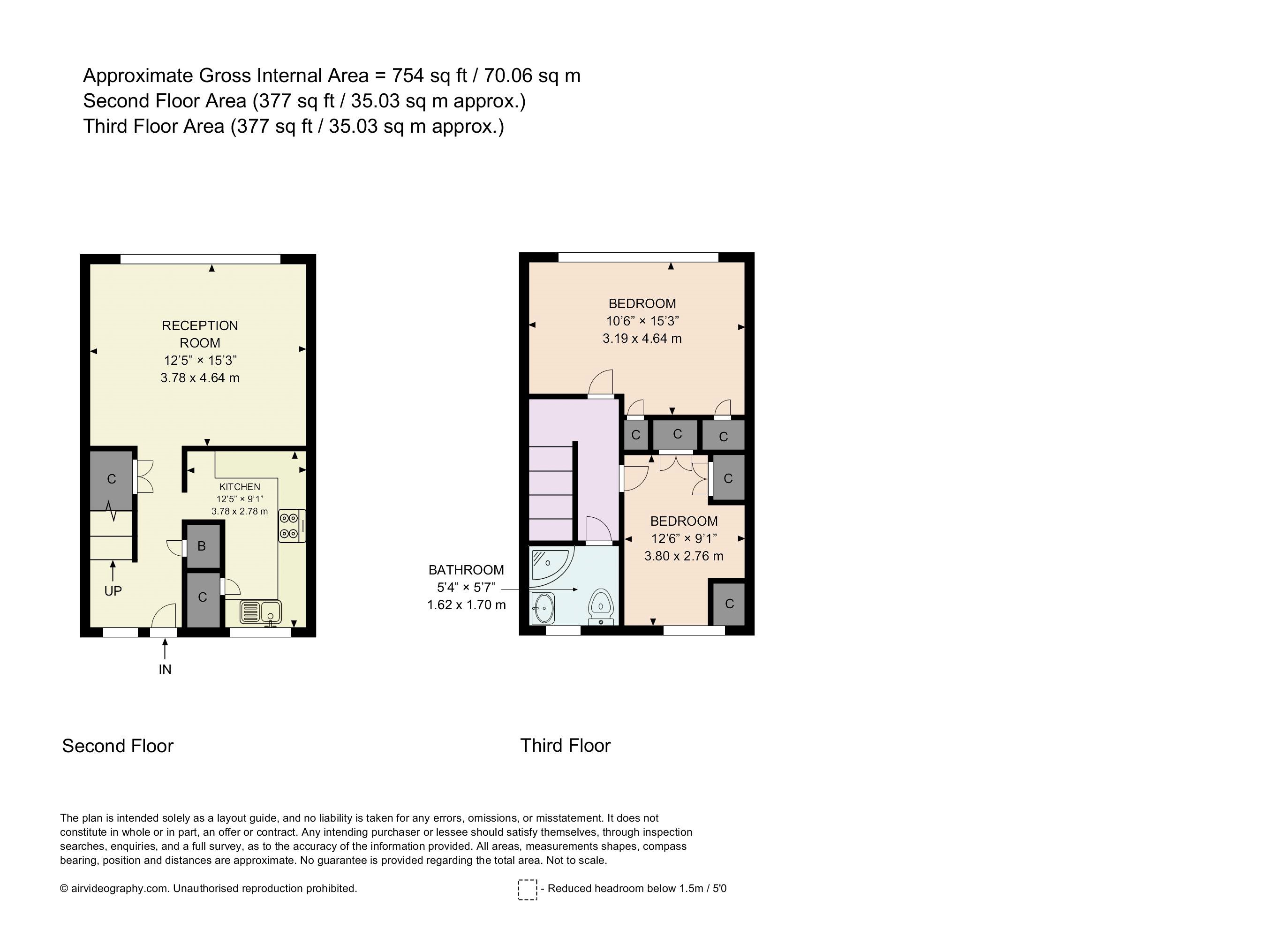 Flat 28, Fellows Court, Weymouth Terrace, London floorplan