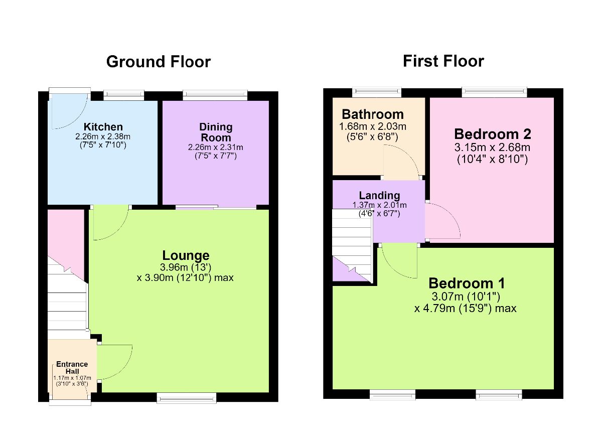 8 Severn Way, Bolton floorplan