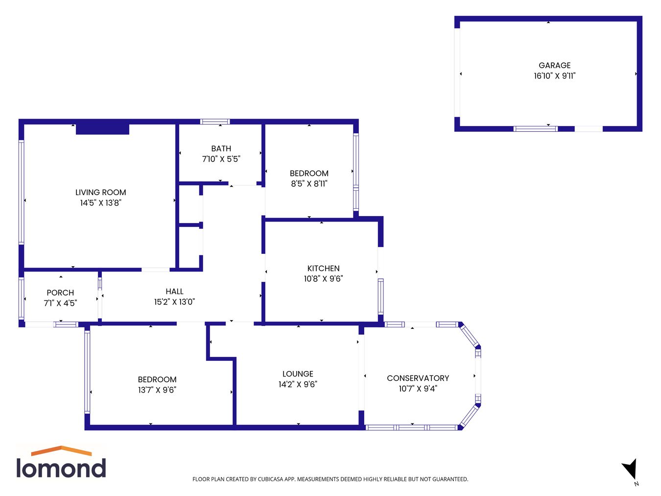 36, St Cuthberts Road, Prestwick floorplan