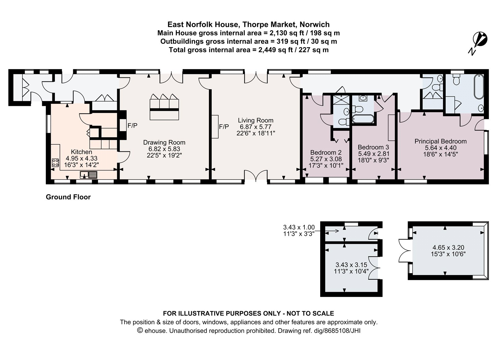 East Norfolk House,, Station Road, Norwich floorplan