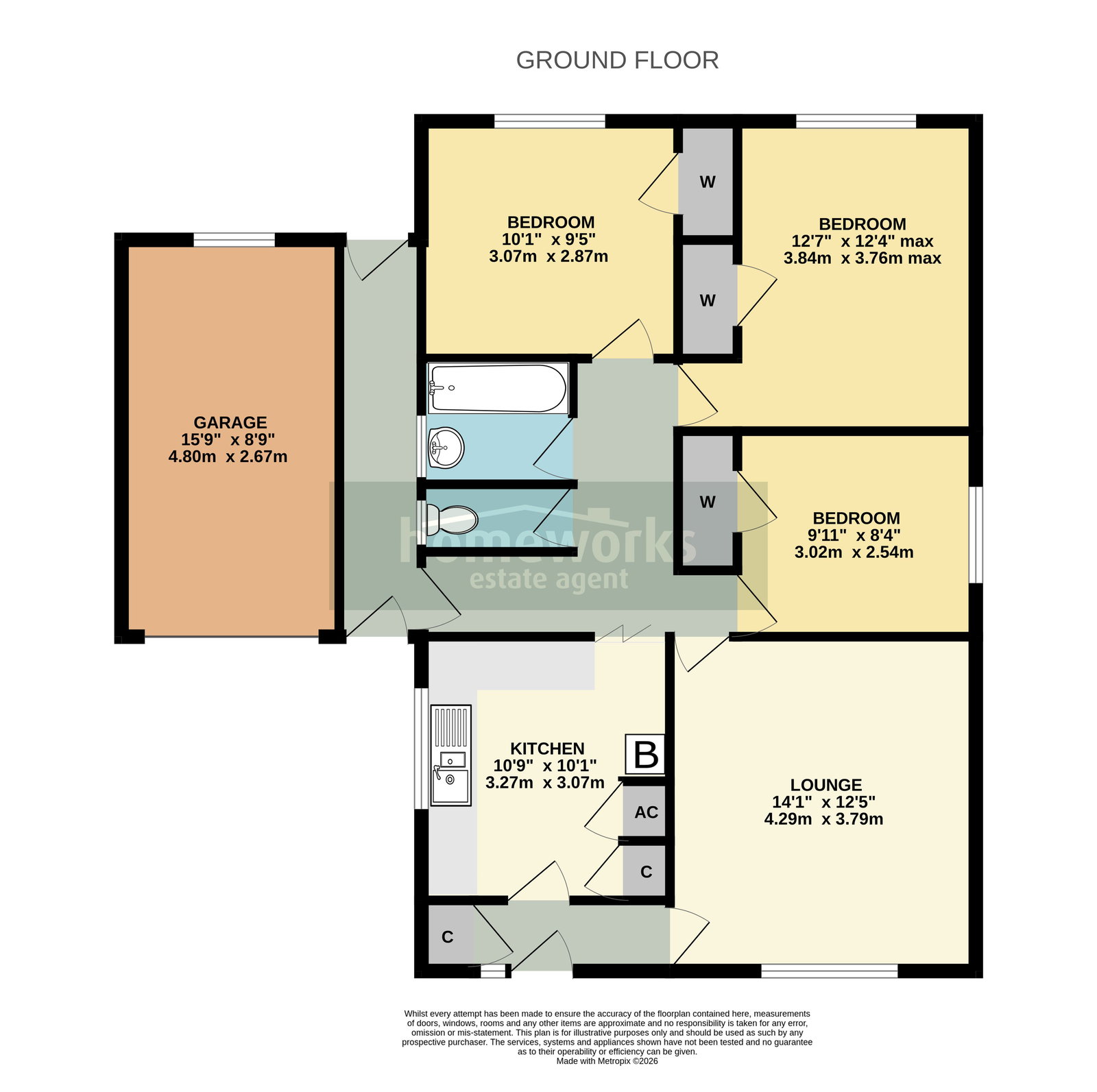 70, Bradenham Road, Thetford floorplan
