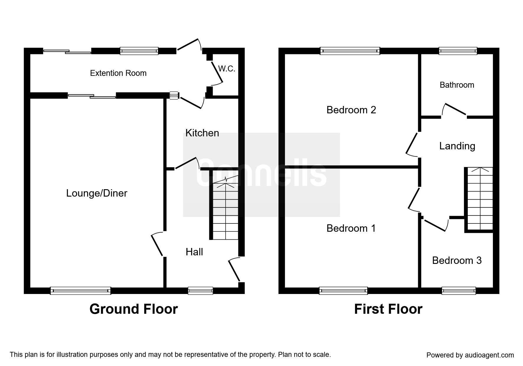 3 Bedrooms Semi-detached house for sale in Western Avenue, Market Harborough LE16