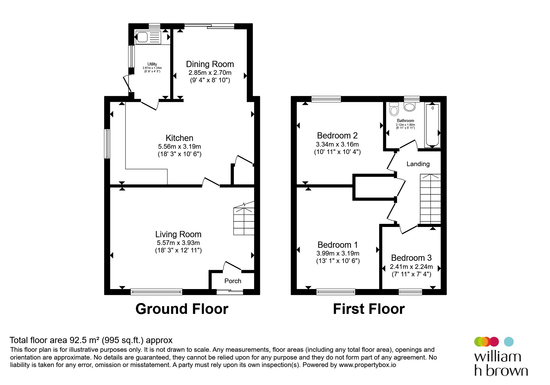 68, Dryden Road, Ipswich floorplan