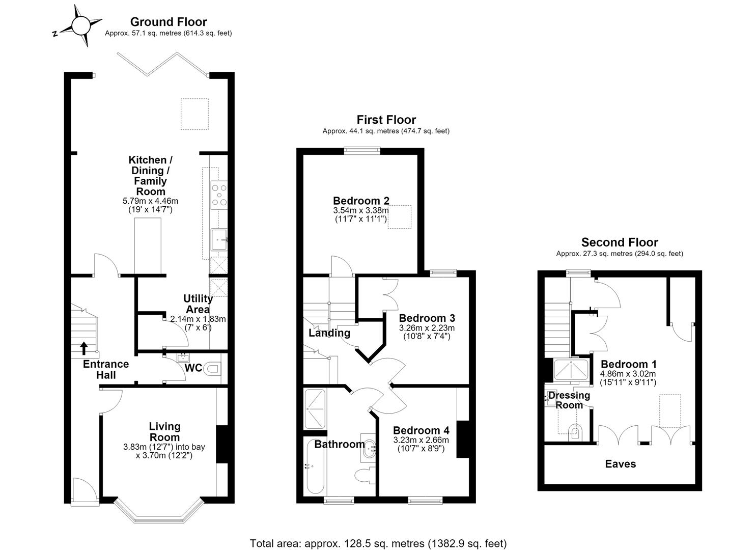16, Sedgwick Street, Cambridge floorplan